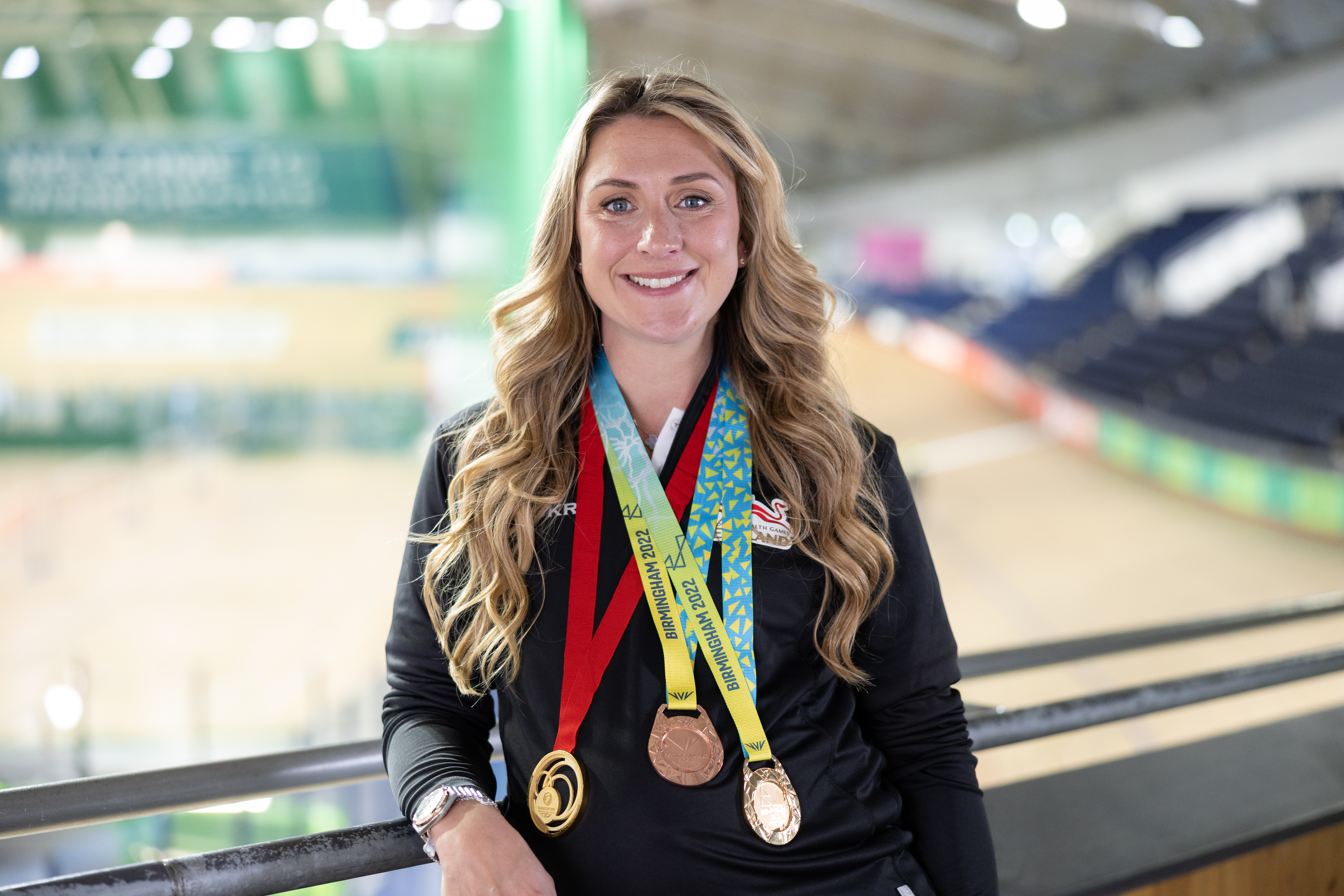 Dame Laura Kenny won three Commonwealth Games medals in her career