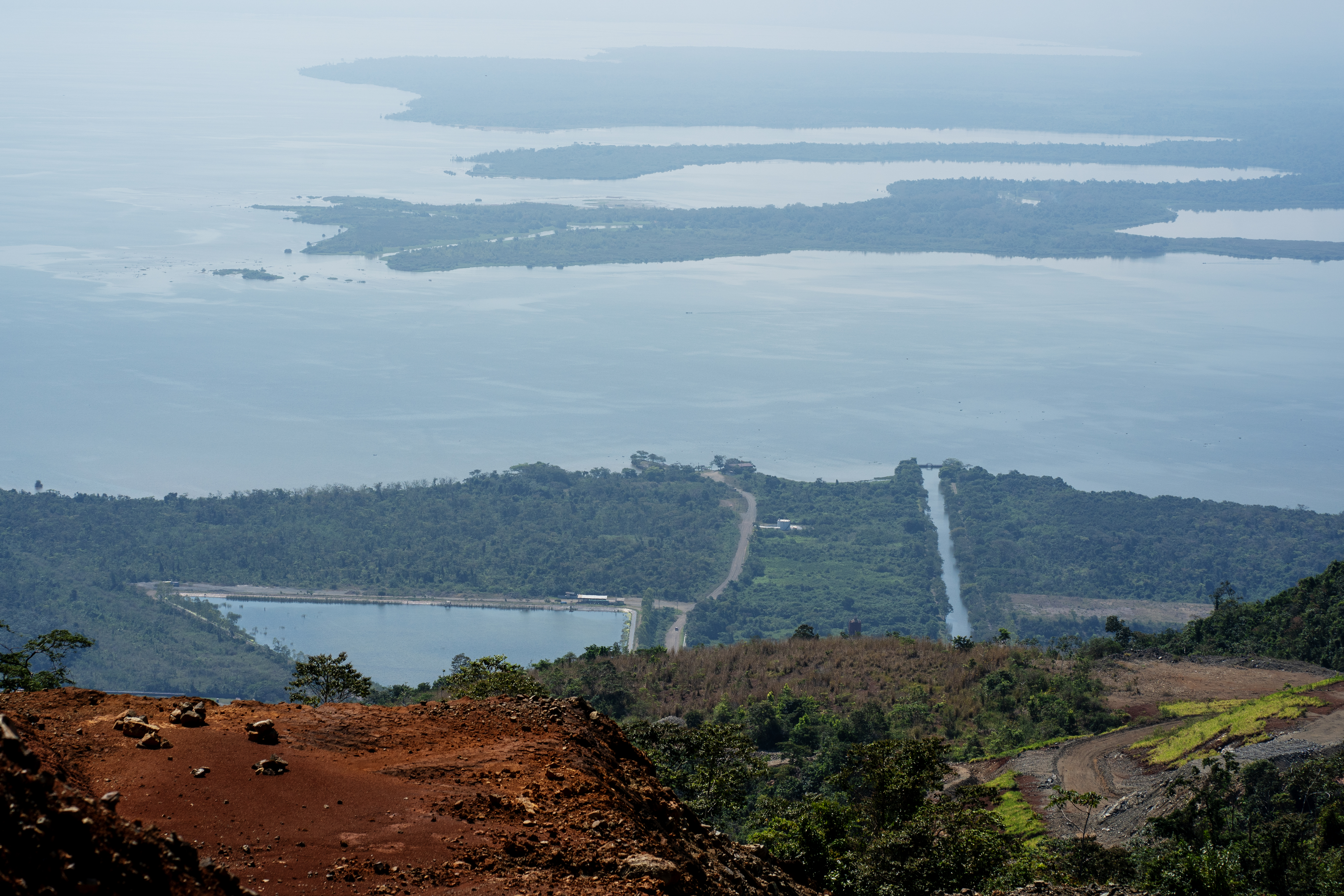 Lake Izabal in Guatemala