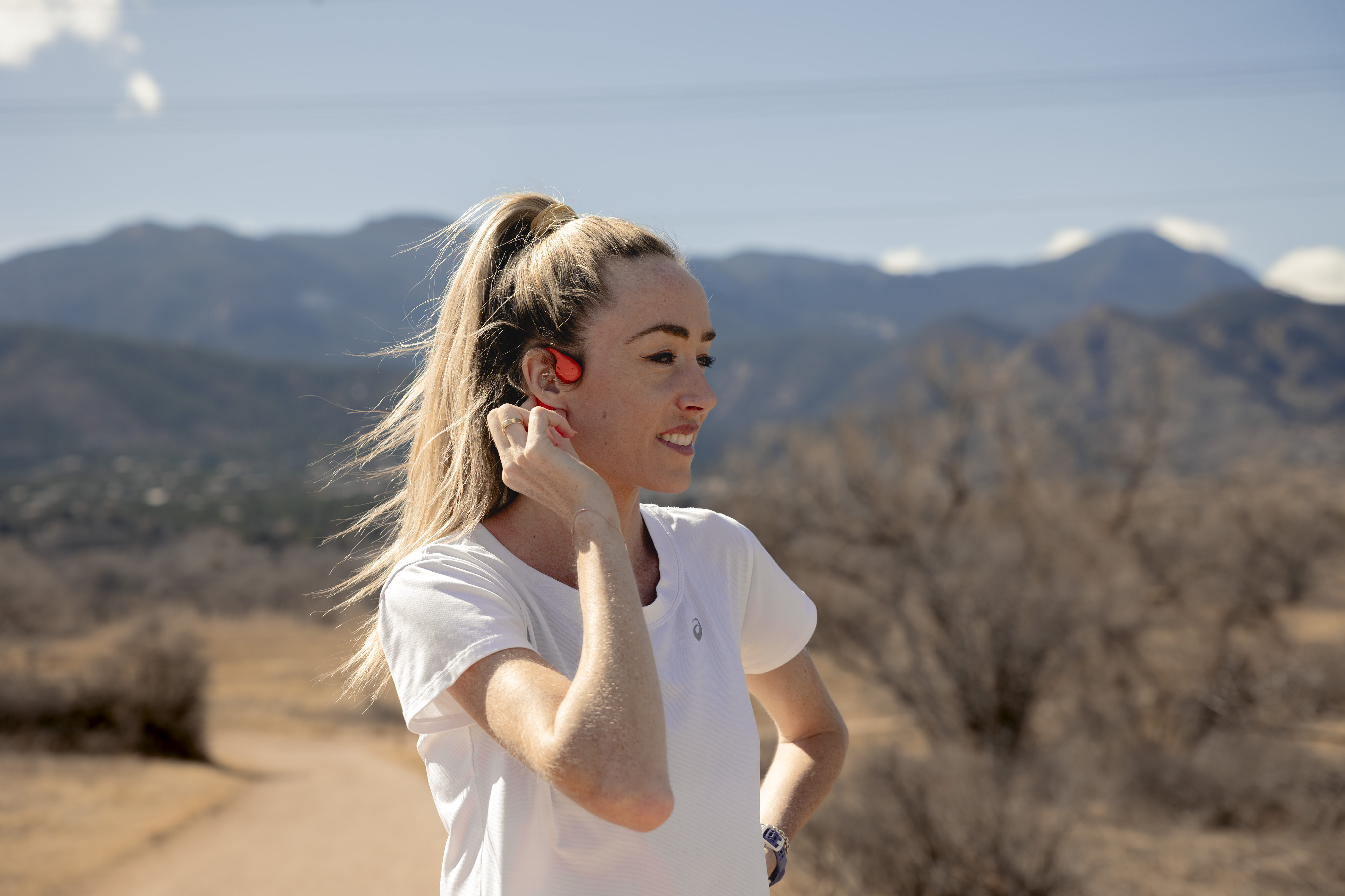 Eilish McColgan in training