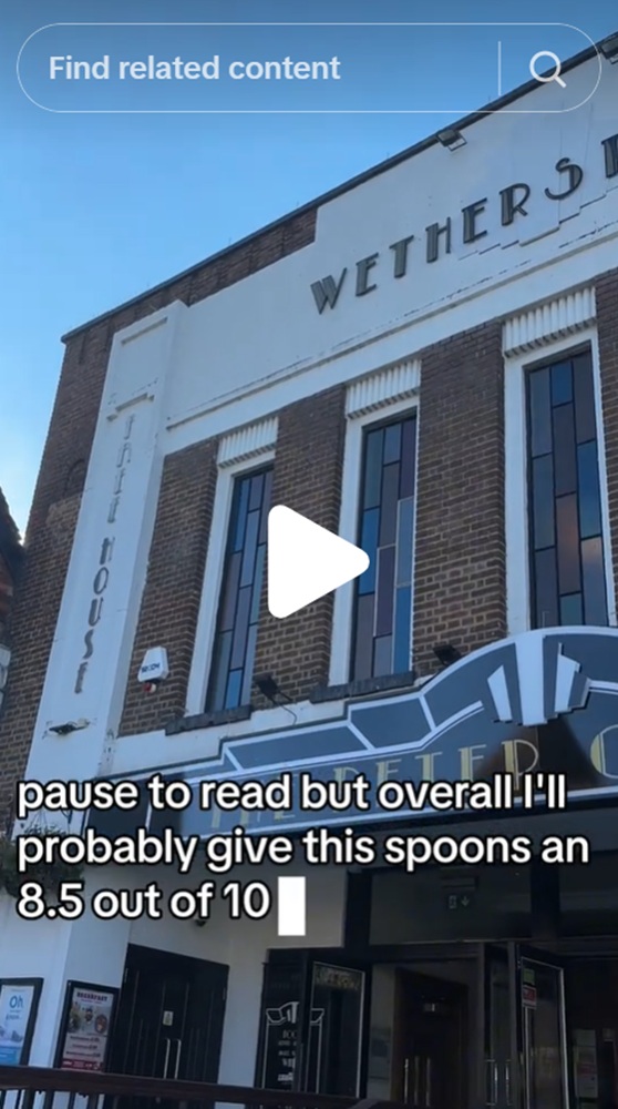Screengrab of a pub exterior
