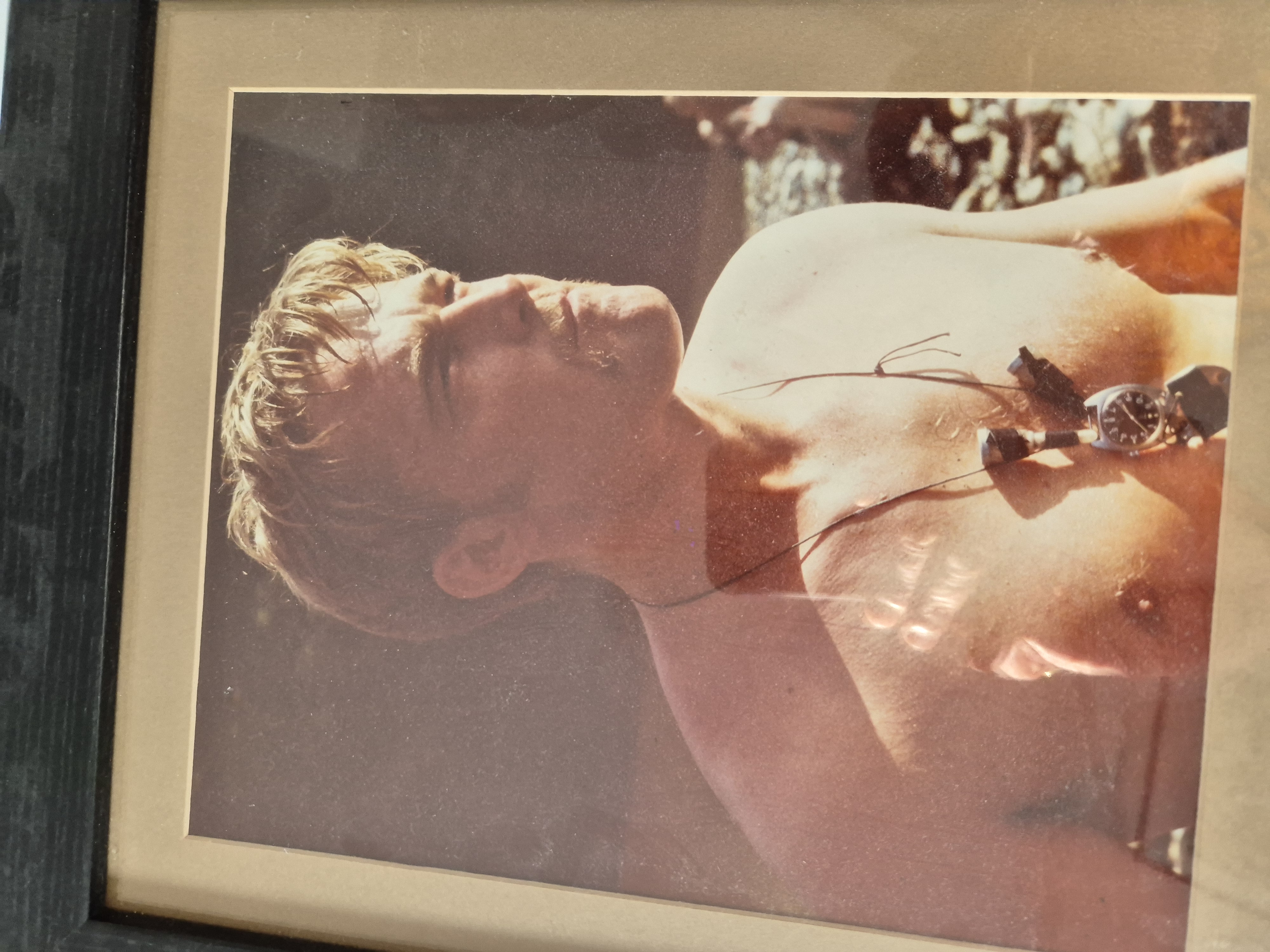 A photo of Bob when younger during his time with the SAS