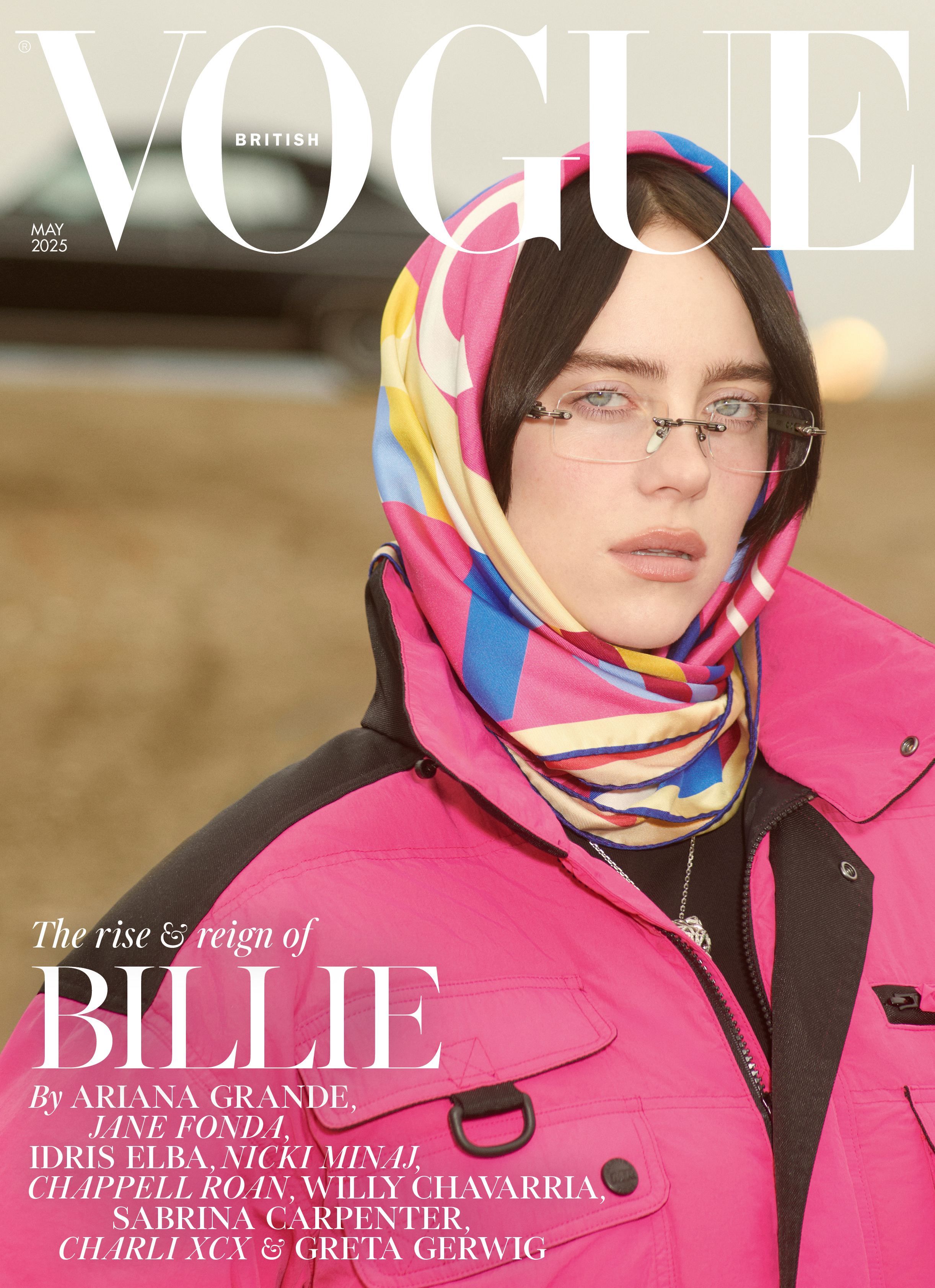 The cover of British Vogue 