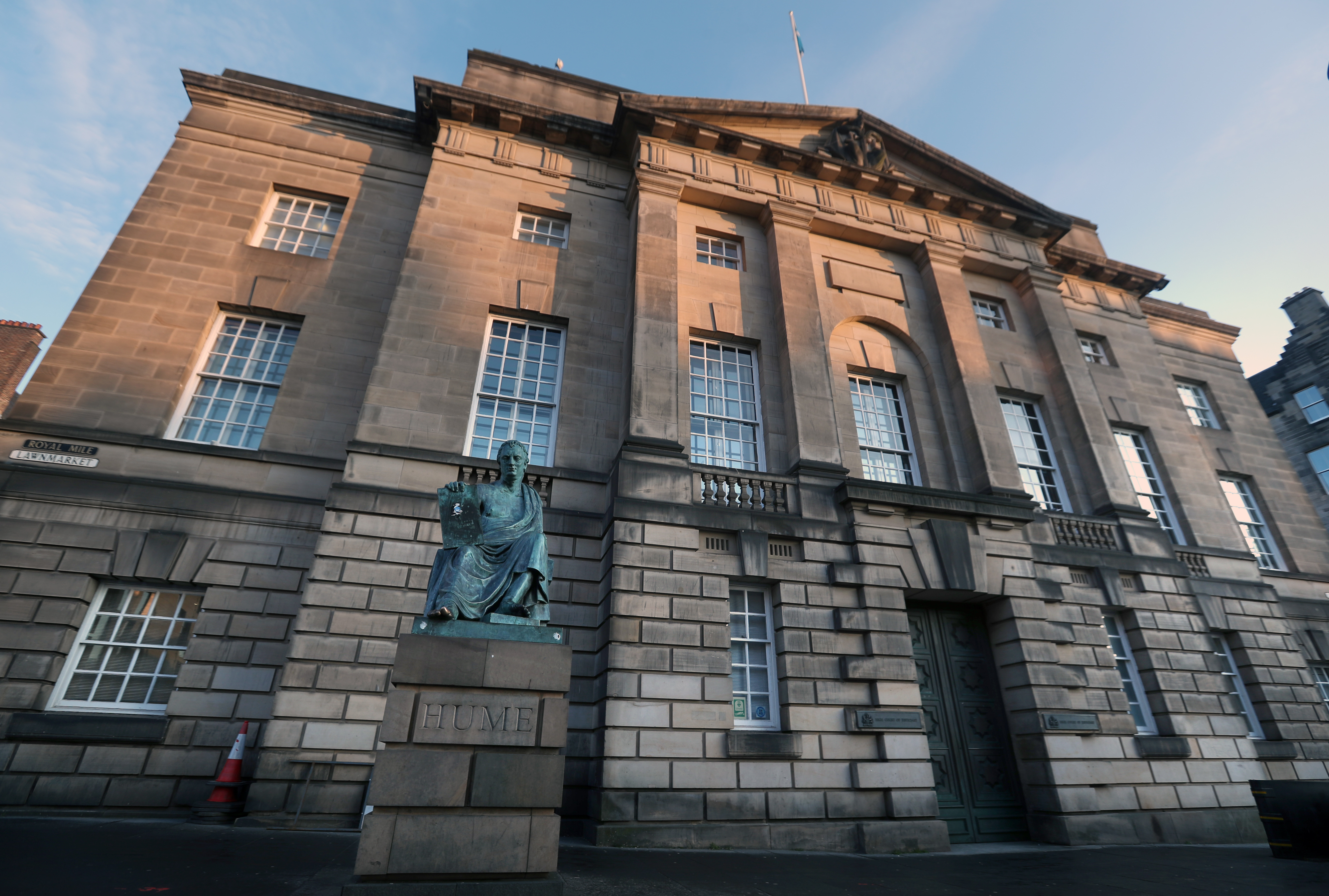 Exterior view of the High Court in Edinburgh