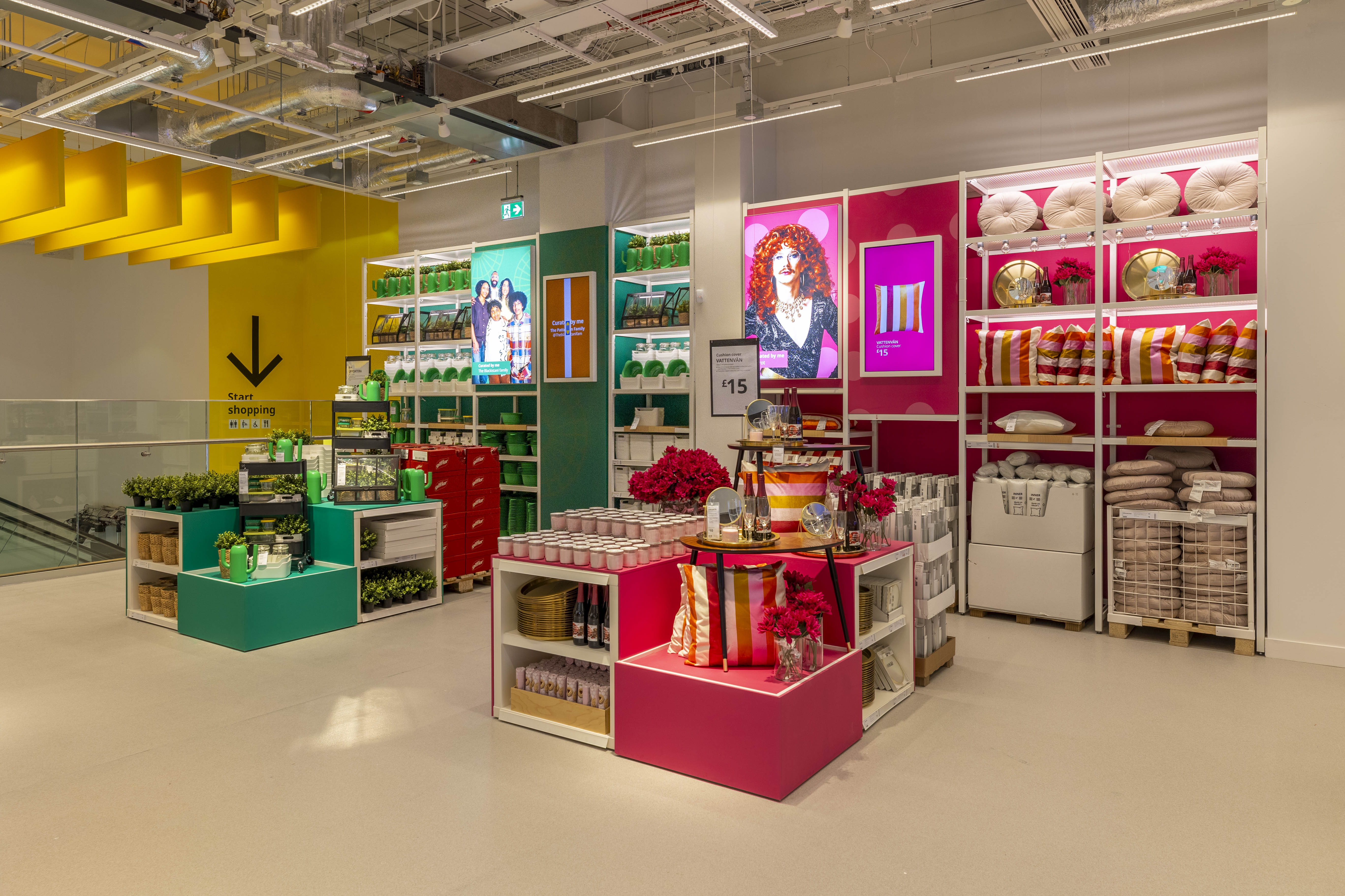 The ground floor features Curated Shops, shopping edits created by Londoners that 'reflect and celebrate the character and diversity of the city’s residents'