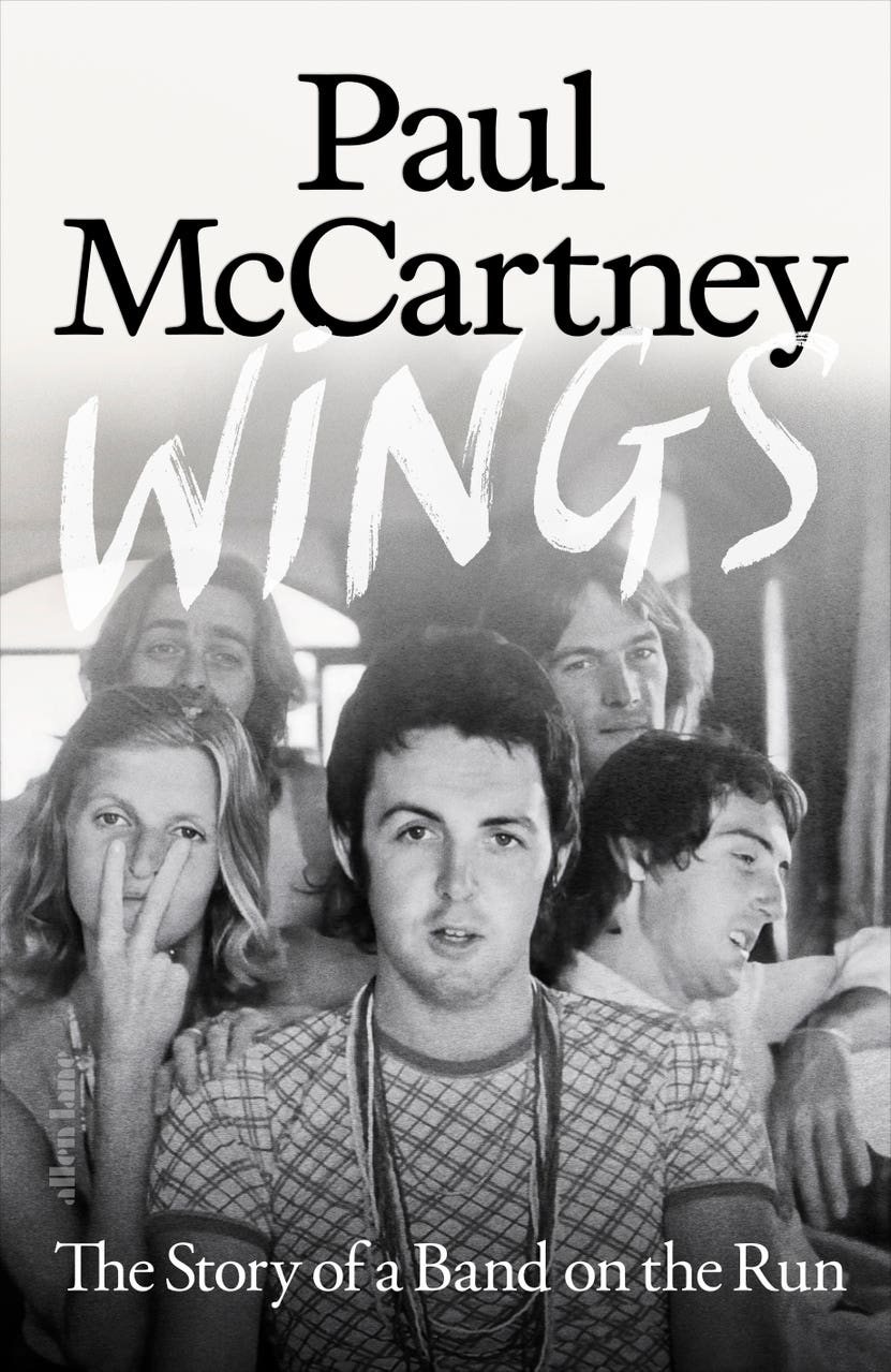 Cover revealed for Sir Paul McCartney’s Wings book Stroud