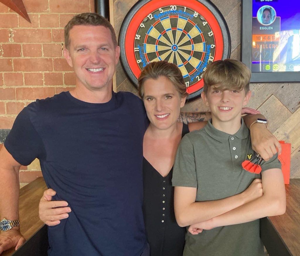 Matt Sweeney and Ellen Roome with their son Jools