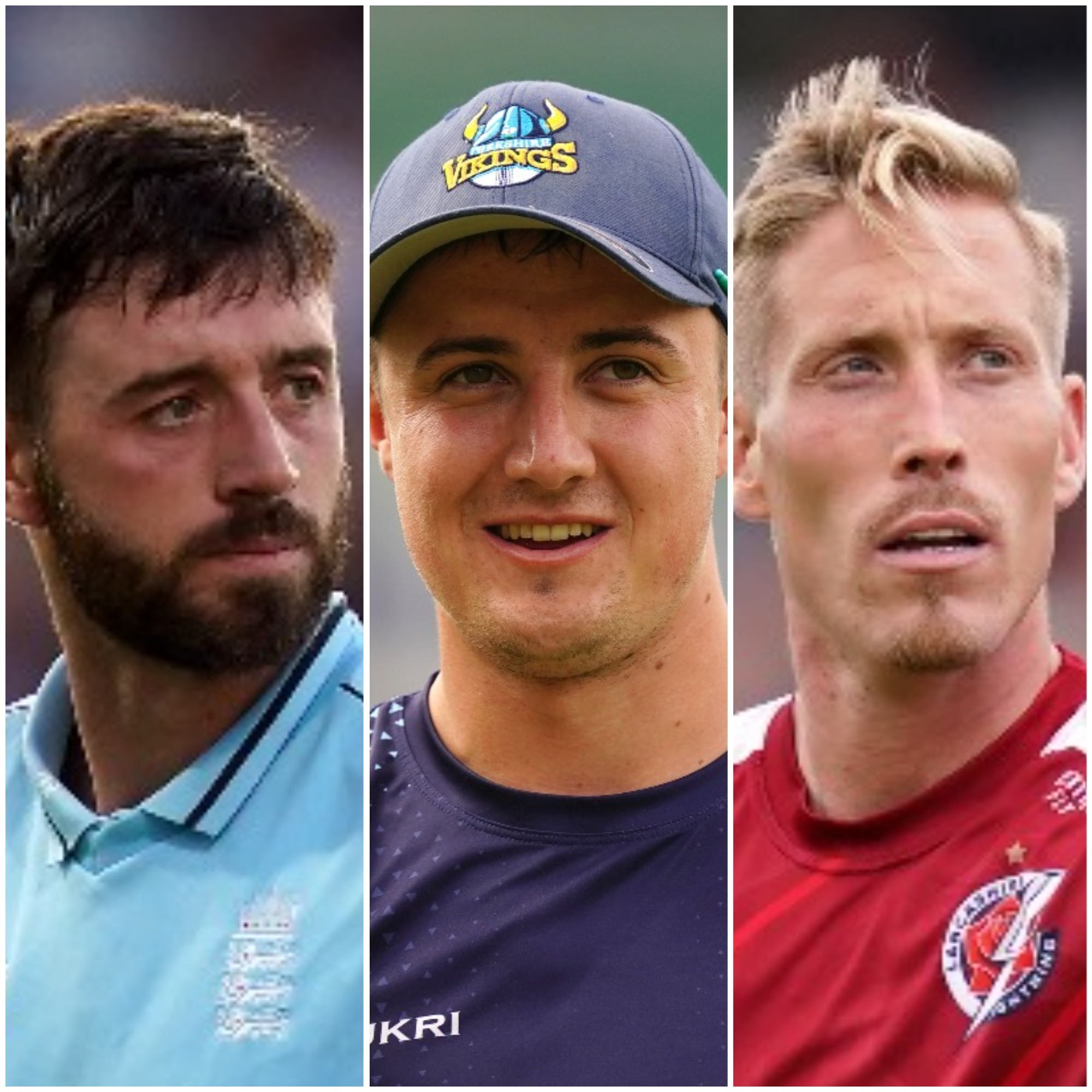 Composite image of James Vince, Tom Kohler-Cadmore and Luke Wood