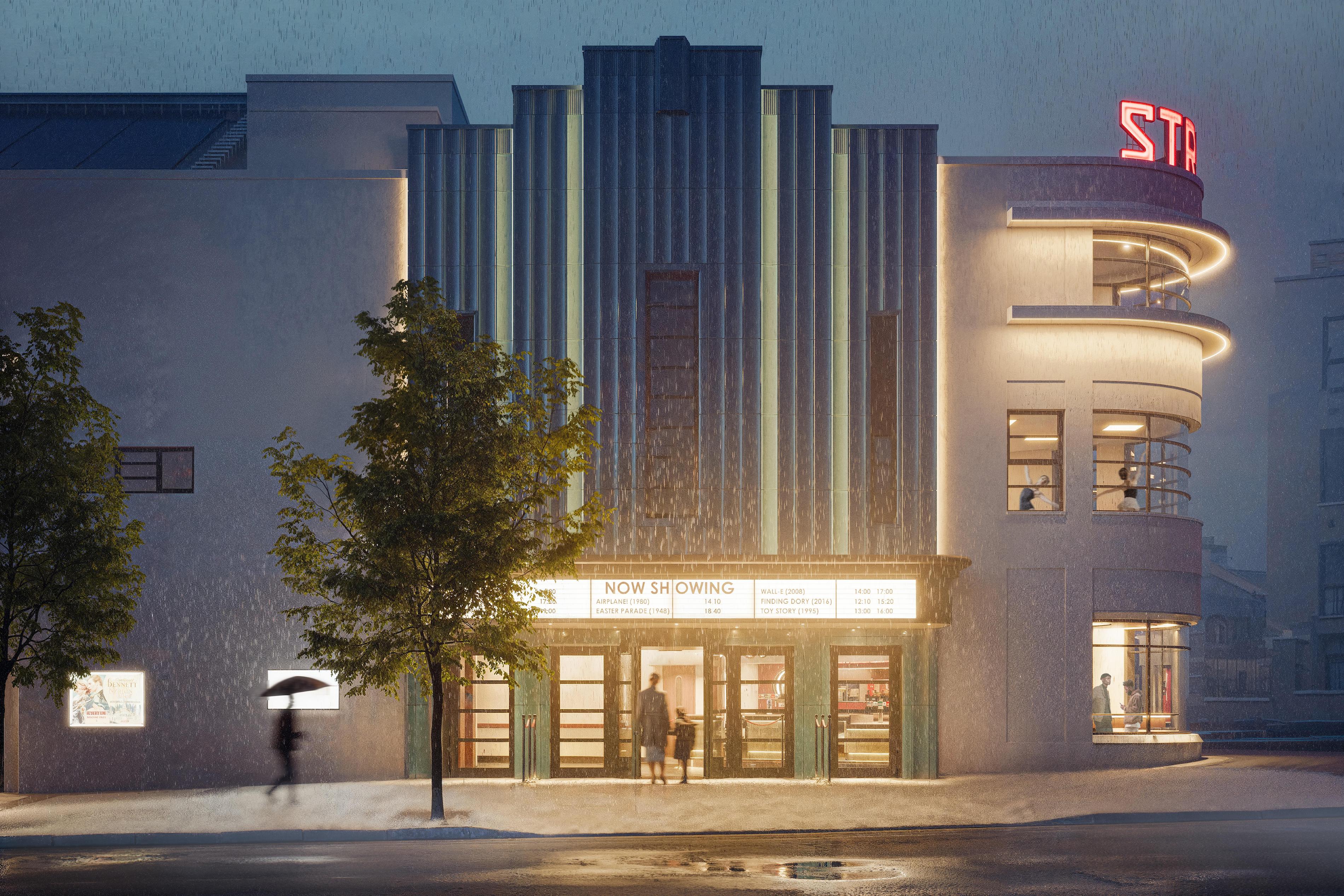 A CGI image of what The Strand Arts Centre in Belfast could look like following a £6.5 million transformation