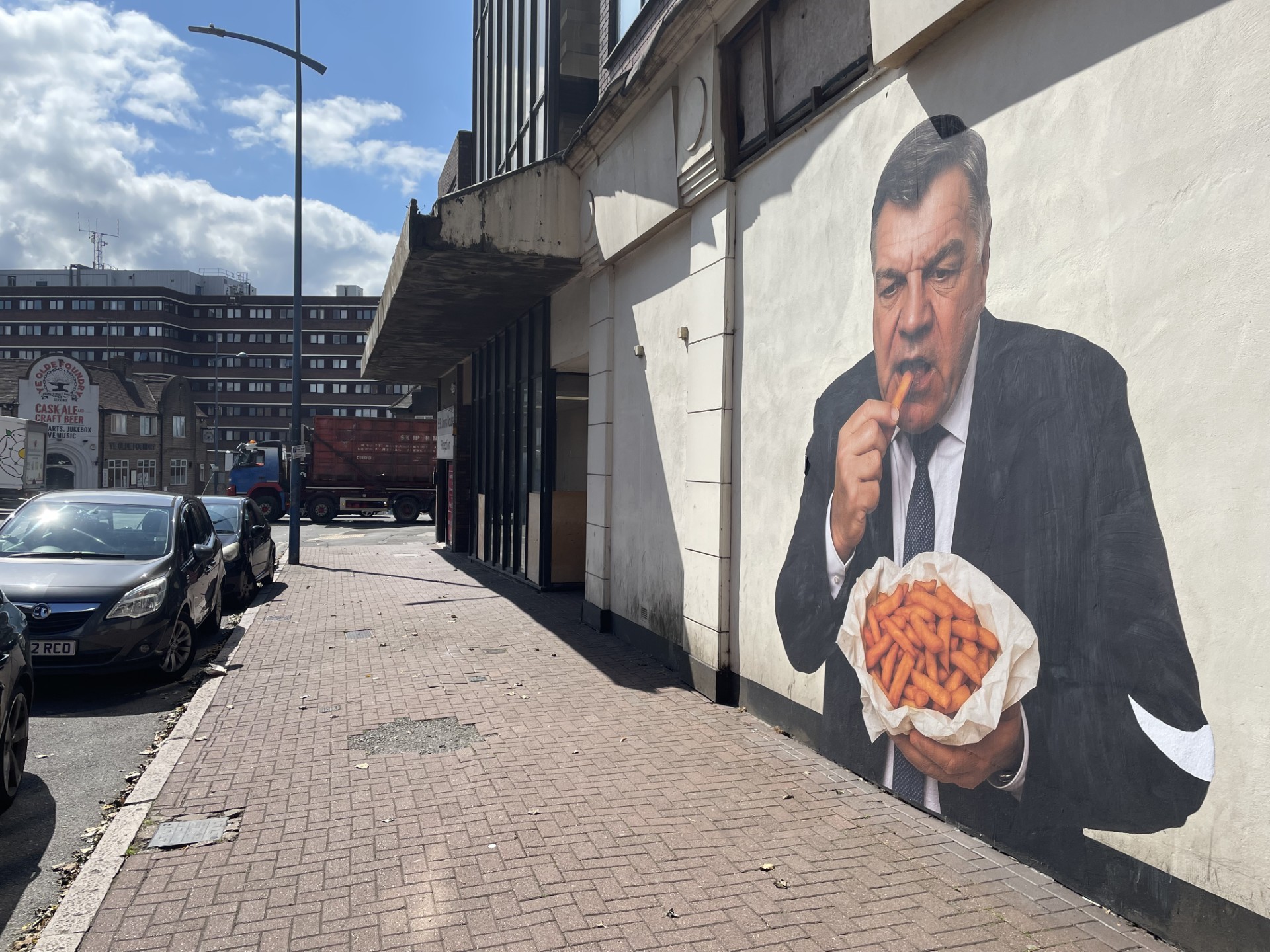 Sam Allardyce mural