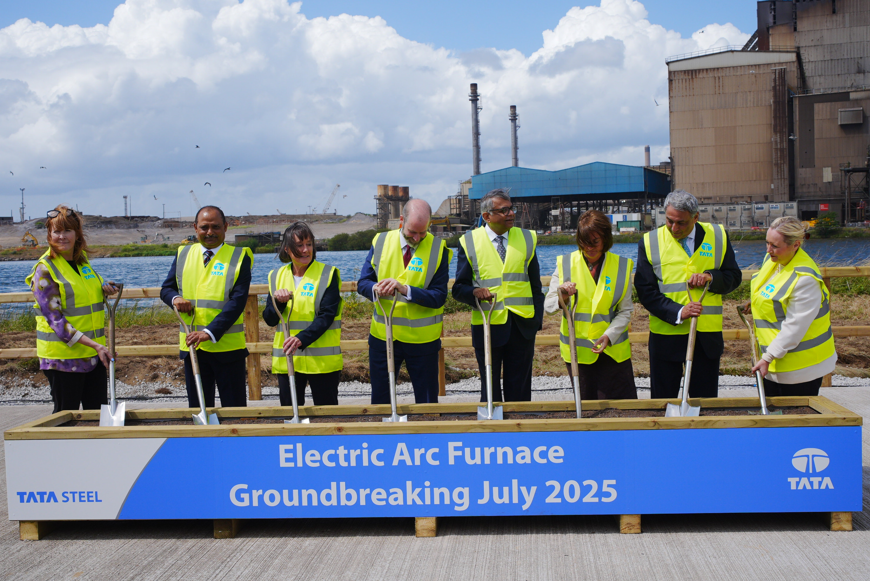 Groundbreaking ceremony in Port Talbot