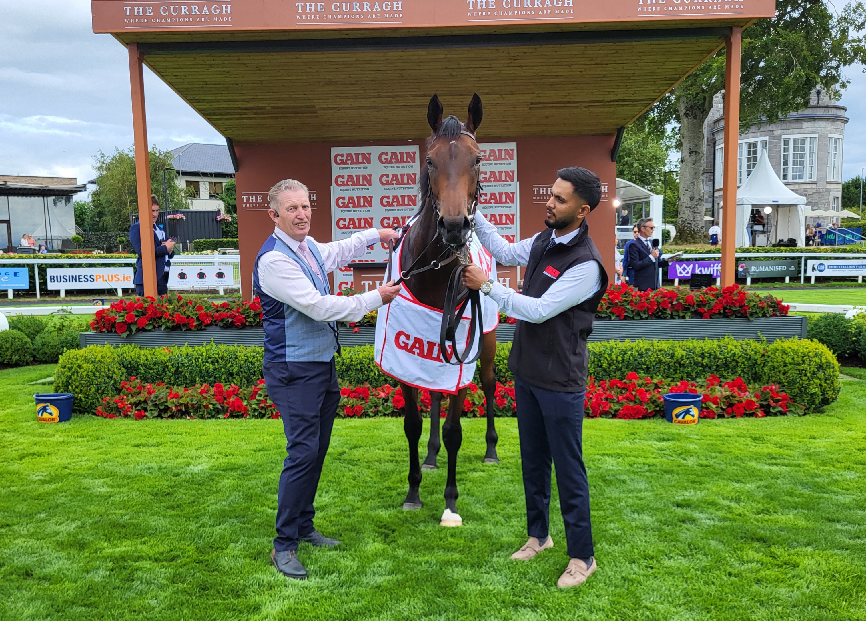 True Love after winning the Railway Stakes at the Curragh
