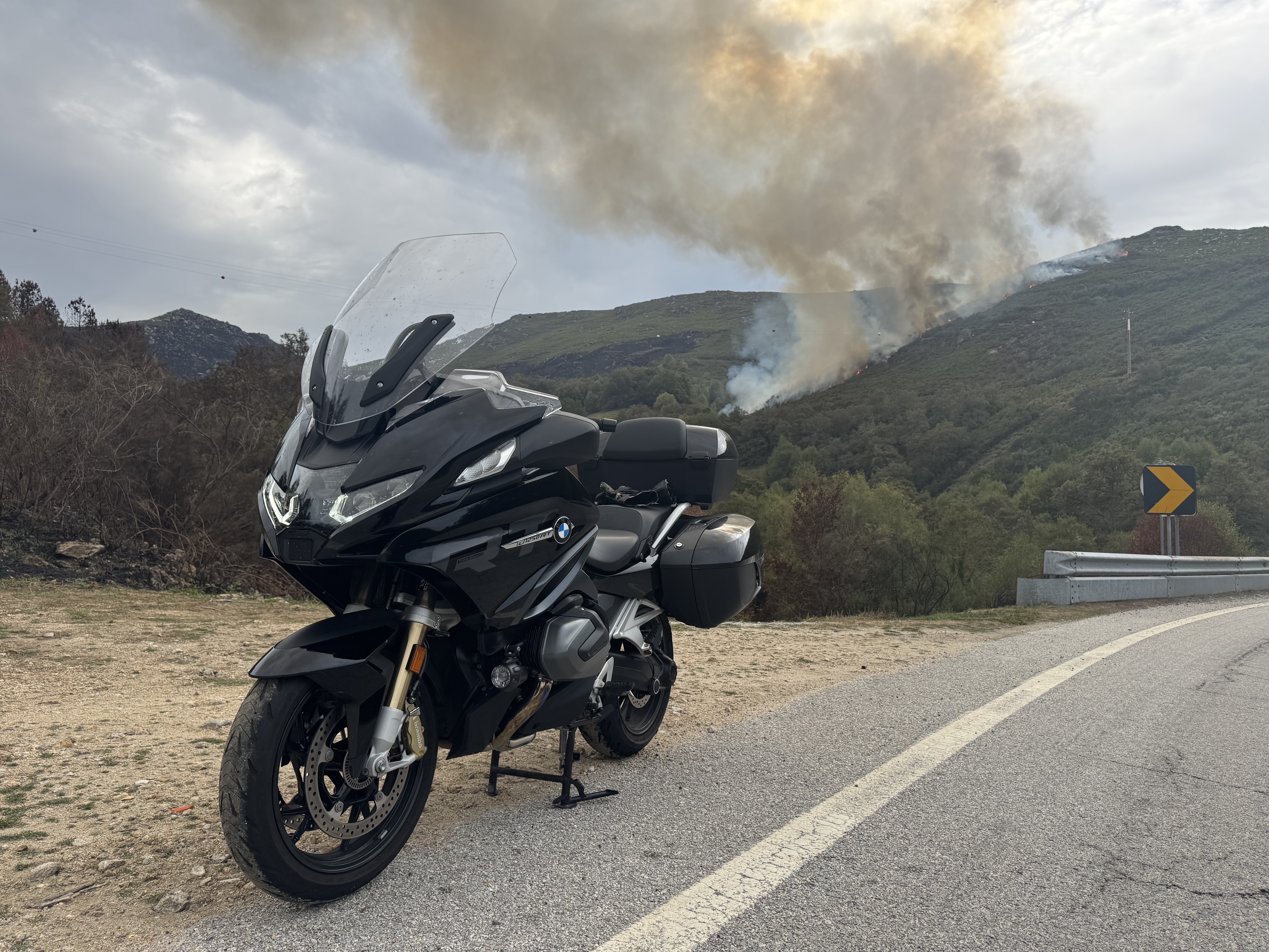 Spanish motorcycle adventure