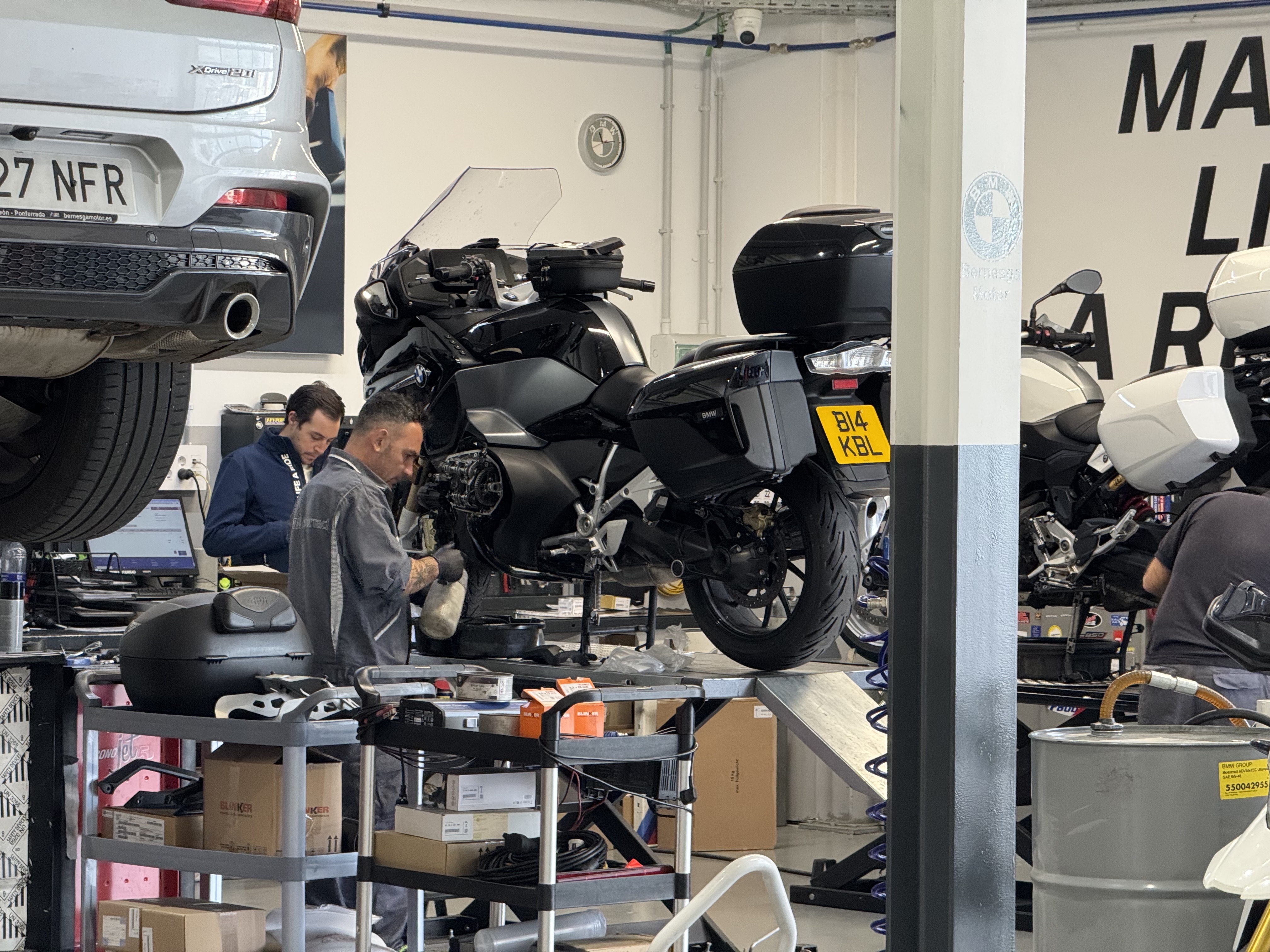 Spanish motorcycle adventure