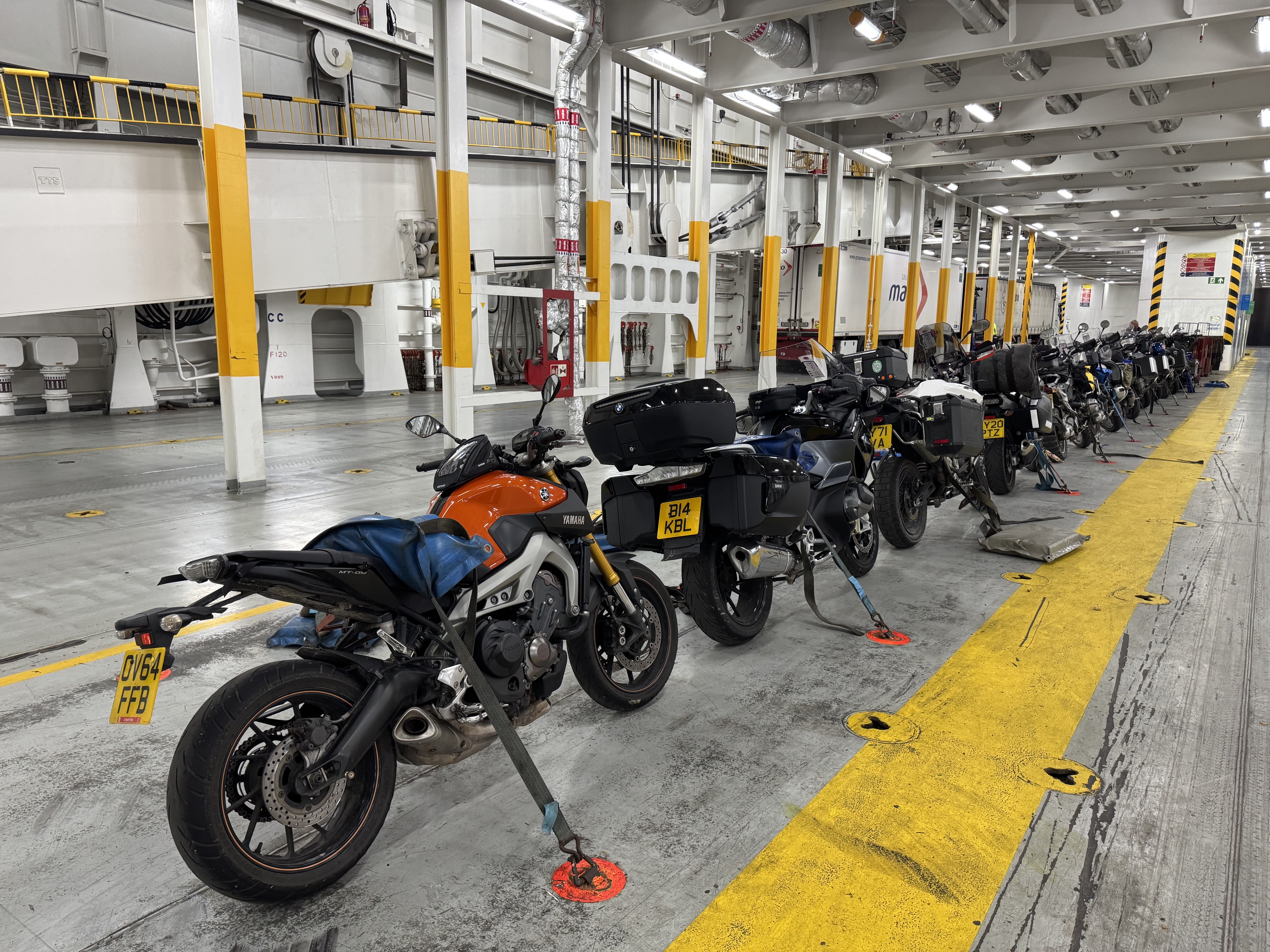 Spanish motorcycle adventure