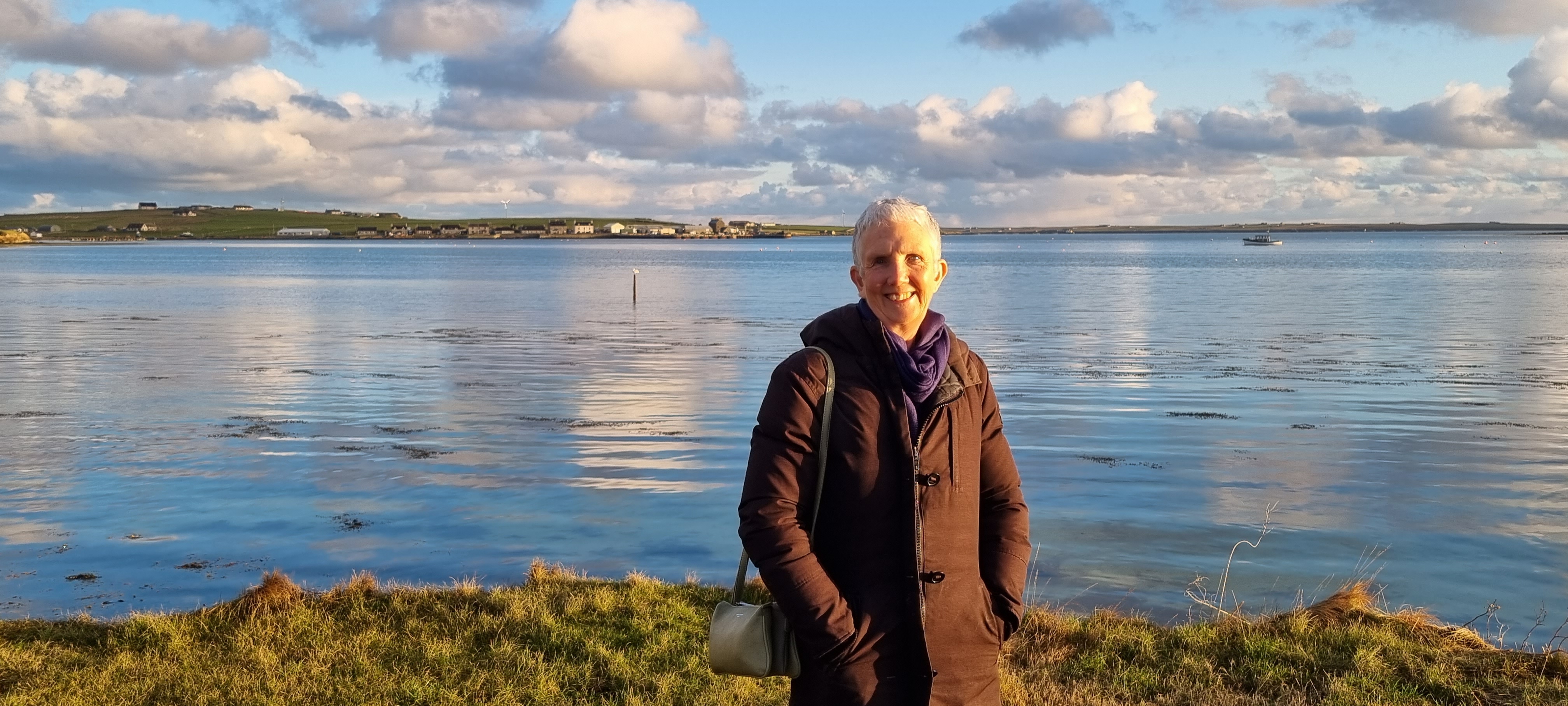 Author Ann Cleeves in the Orkneys (Stewart Bain/PA)