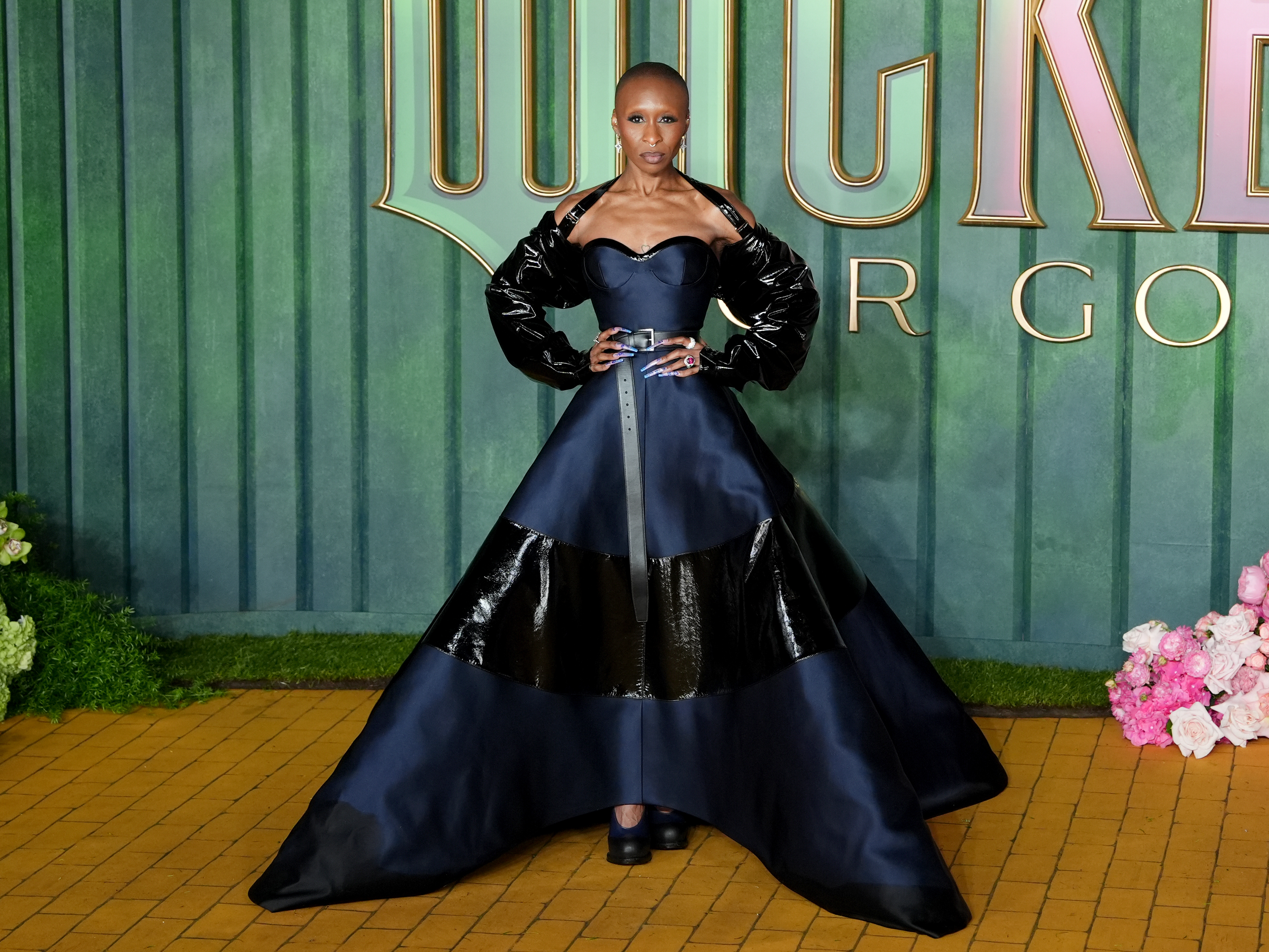 Cynthia Erivo arriving for the European premiere of Wicked: For Good, at Cineworld Leicester Square in London. Picture date: Monday November 10, 2025.