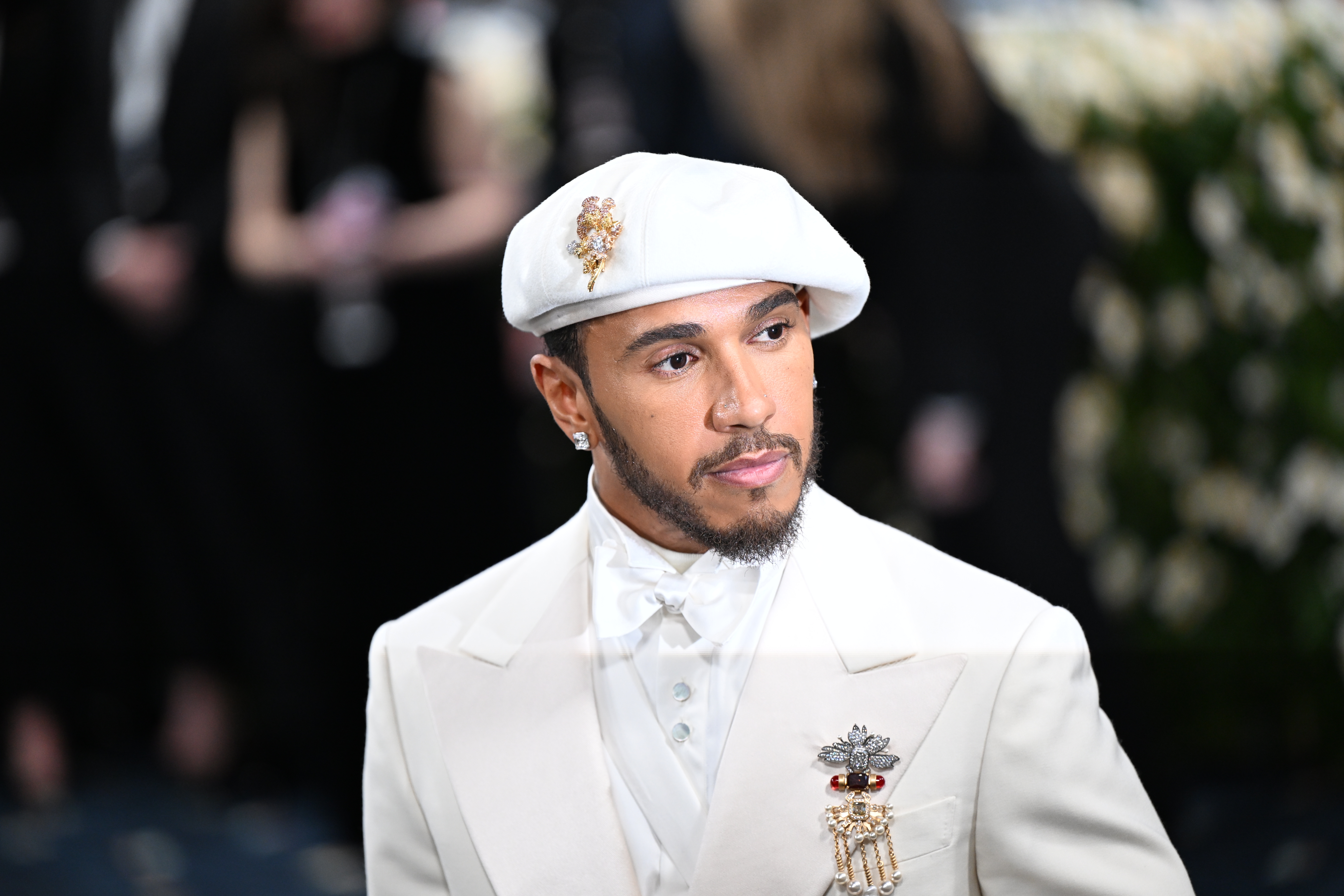 Lewis Hamilton attending the Metropolitan Museum of Art Costume Institute Benefit Gala 2025 in New York, USA. Picture date: Monday May 5, 2025.