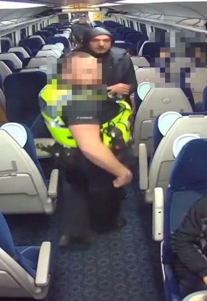 Arrest of Patran on train