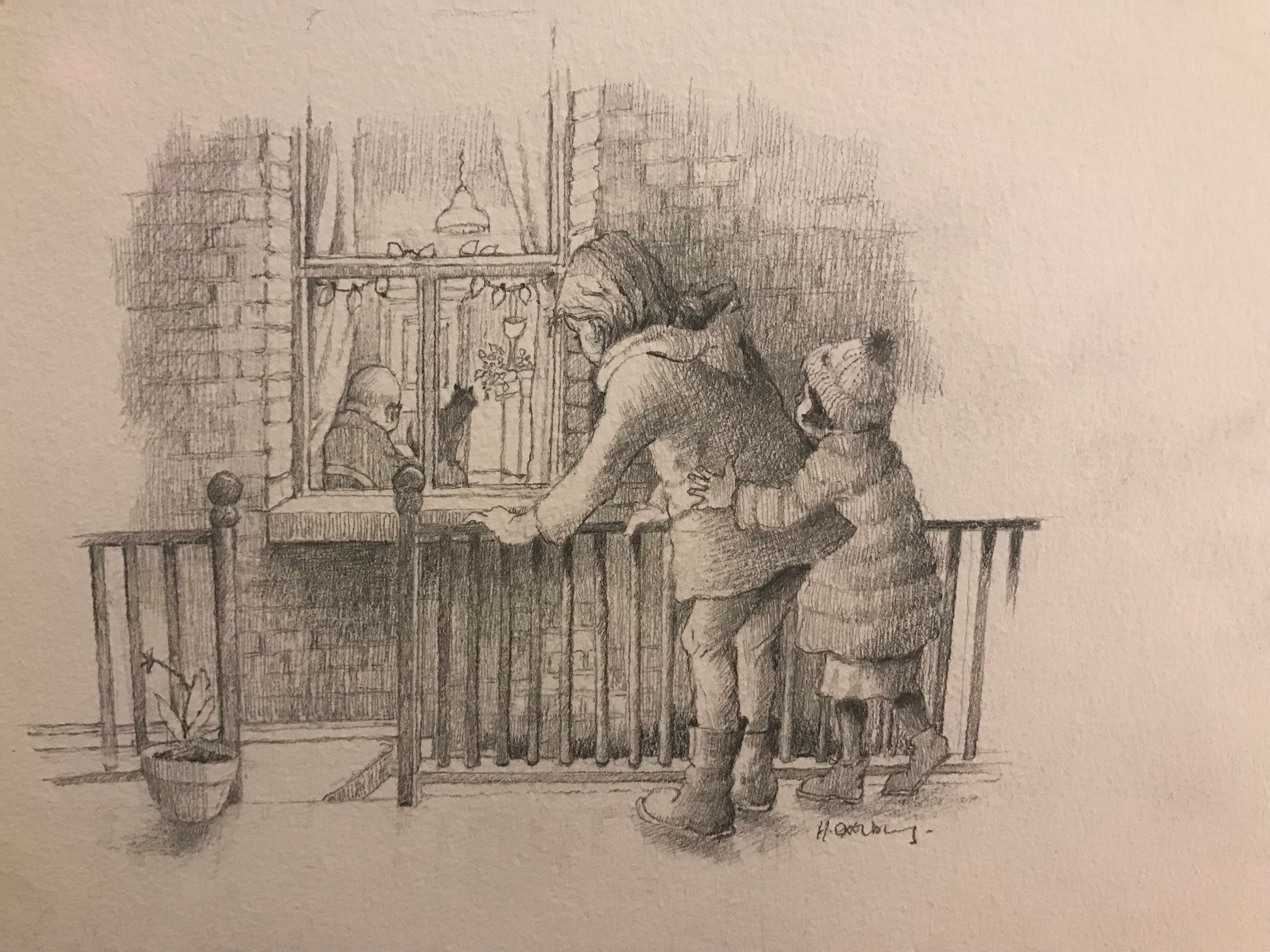 Sketch from Pax: A Festive Tale.