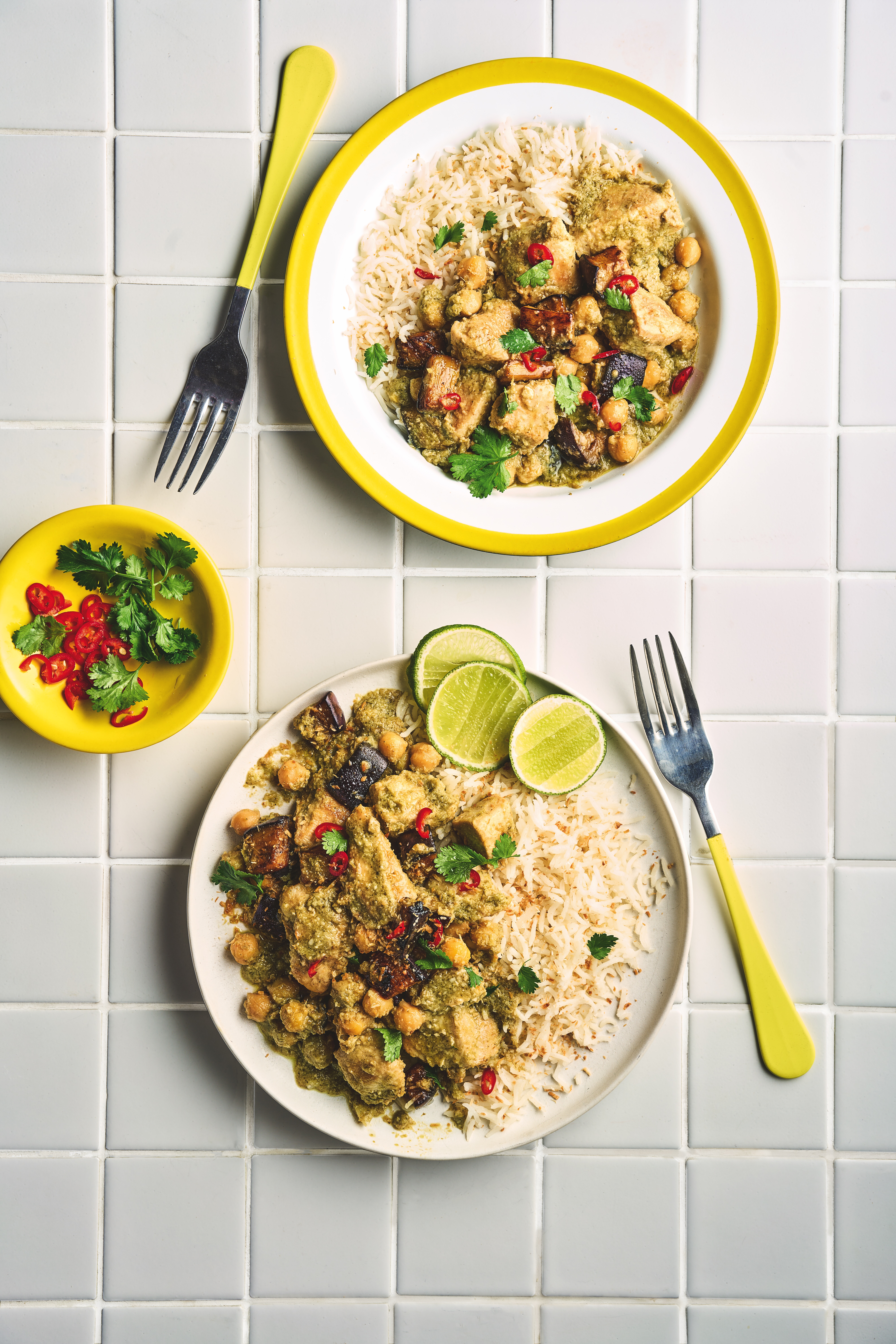 Thai green chicken curry from Protein In 15 by Joe Wicks