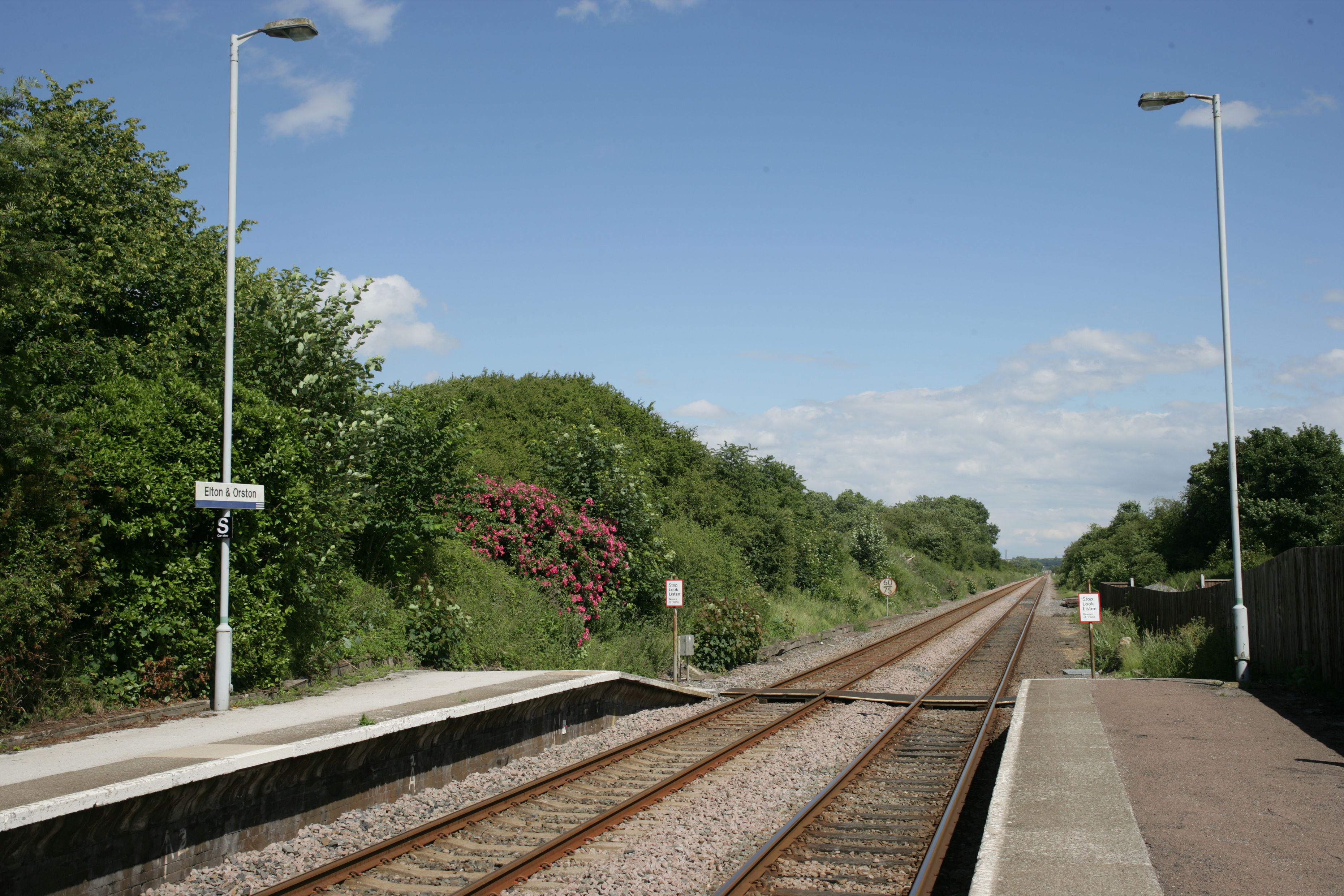 Elton and Orston station