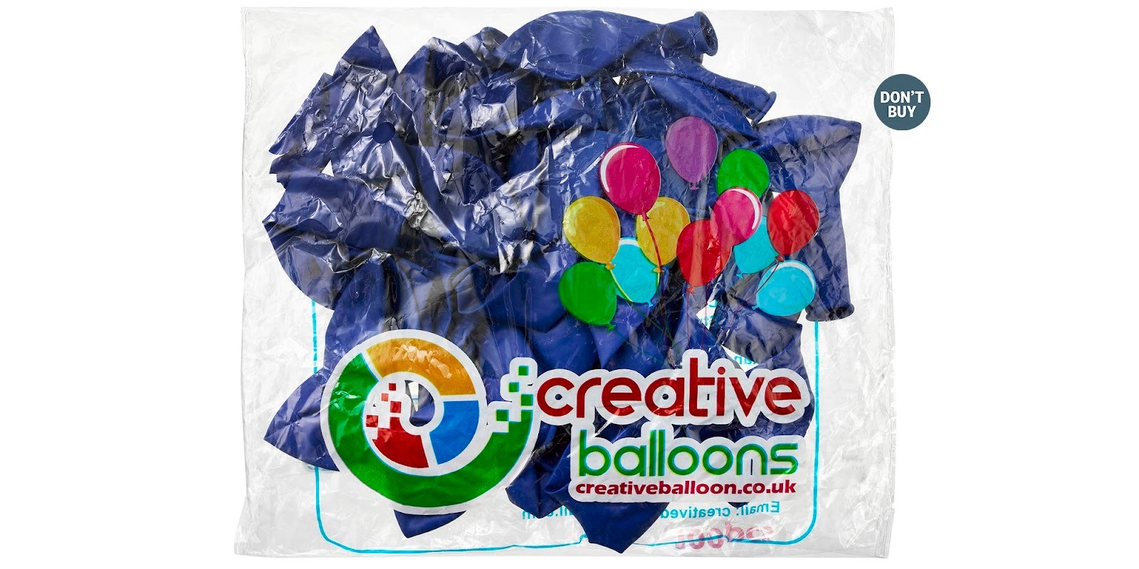 A packet of balloons