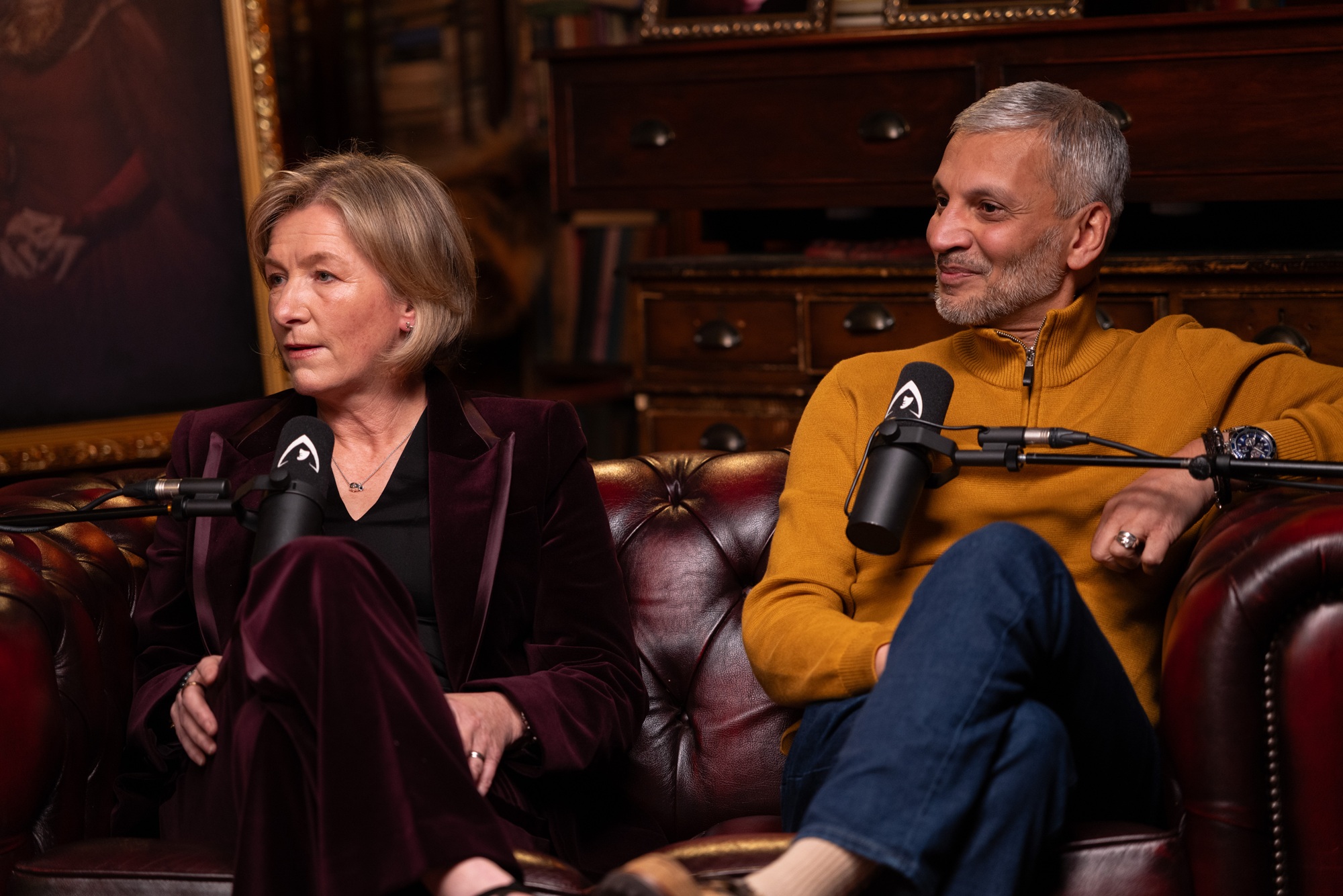 Amanda and Maz on The Traitors: Uncloaked