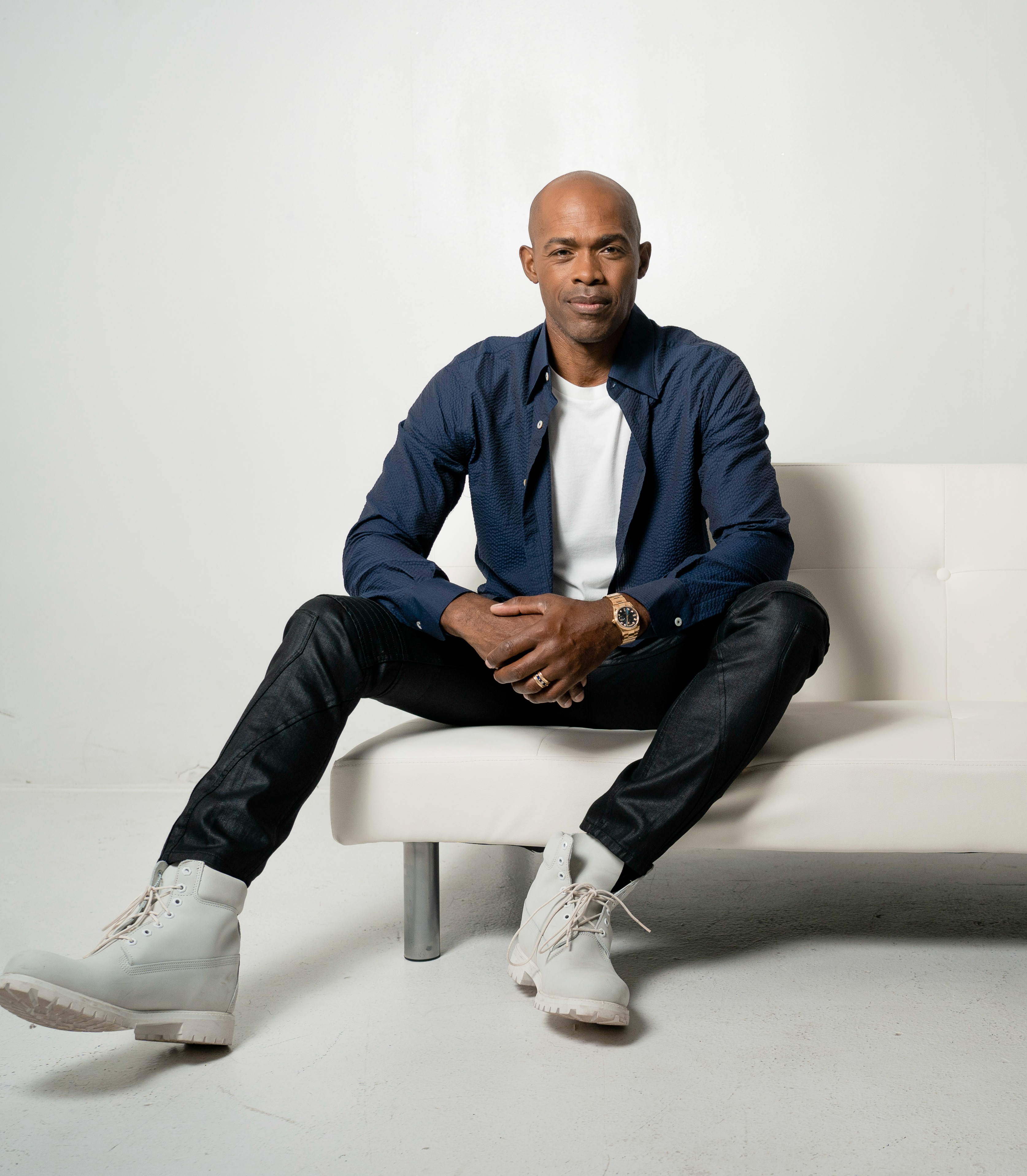 Dr Ian K Smith sitting down (Triste Smith/PA)