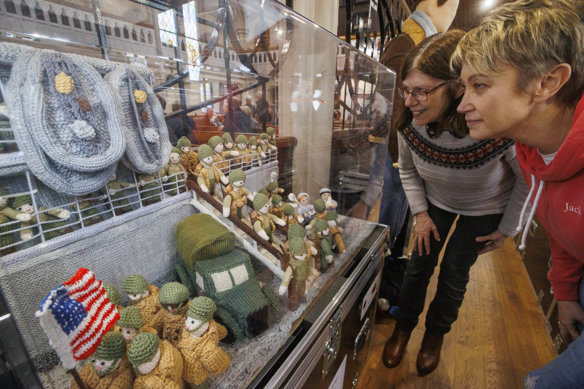 Claire Holmes (left) and Mavis Fleming (right)