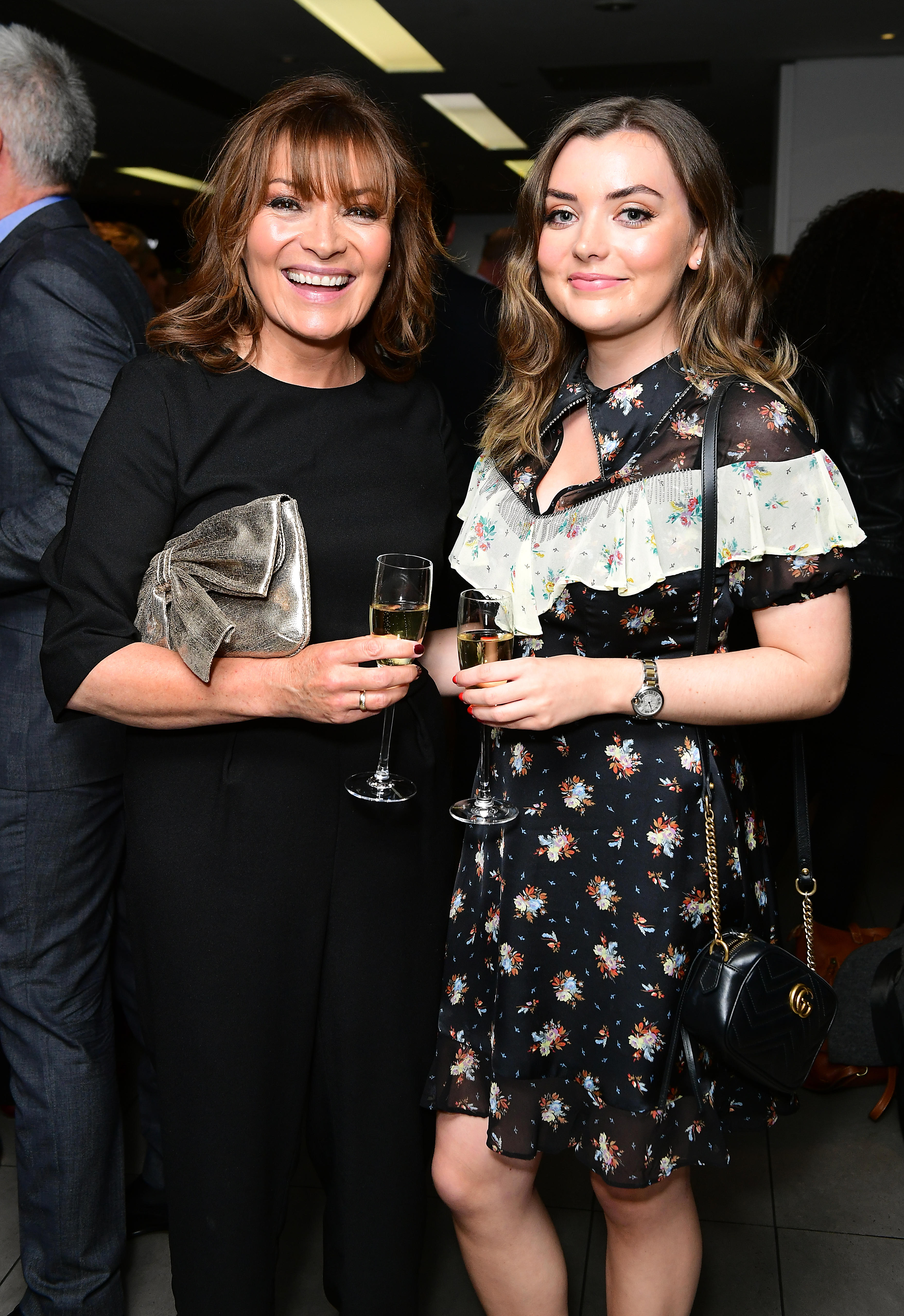 Lorraine Kelly and her daughter Rosie (Ian West/PA)