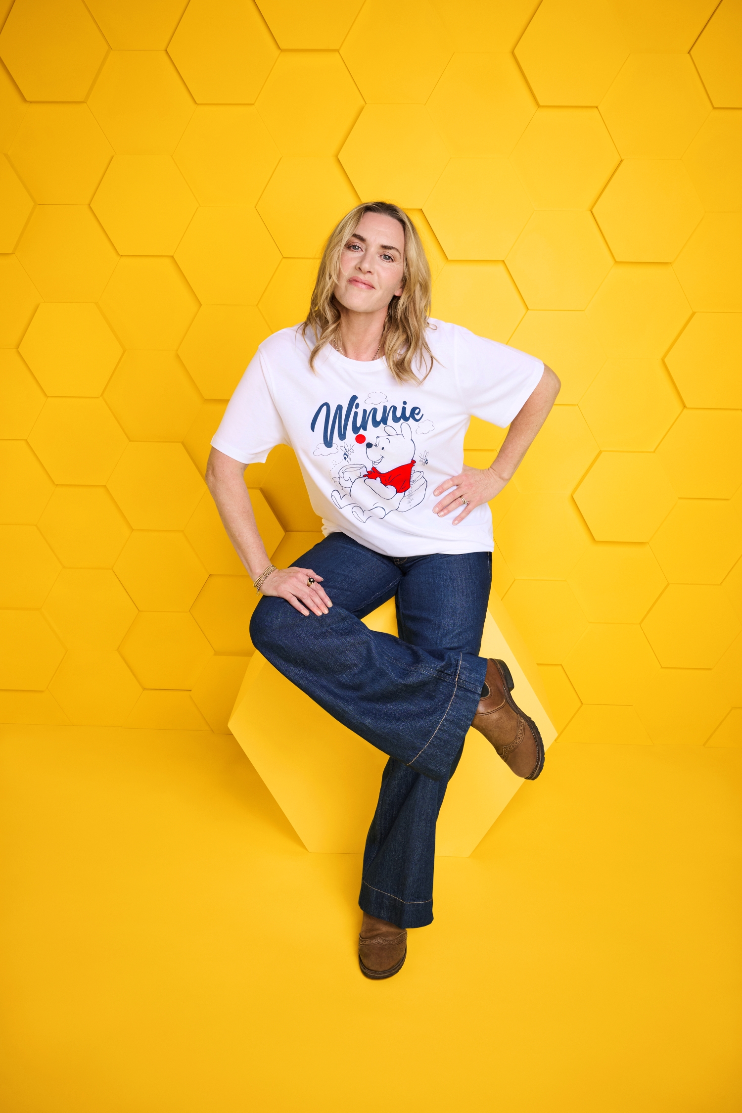 Kate Winslet in the t-shirt