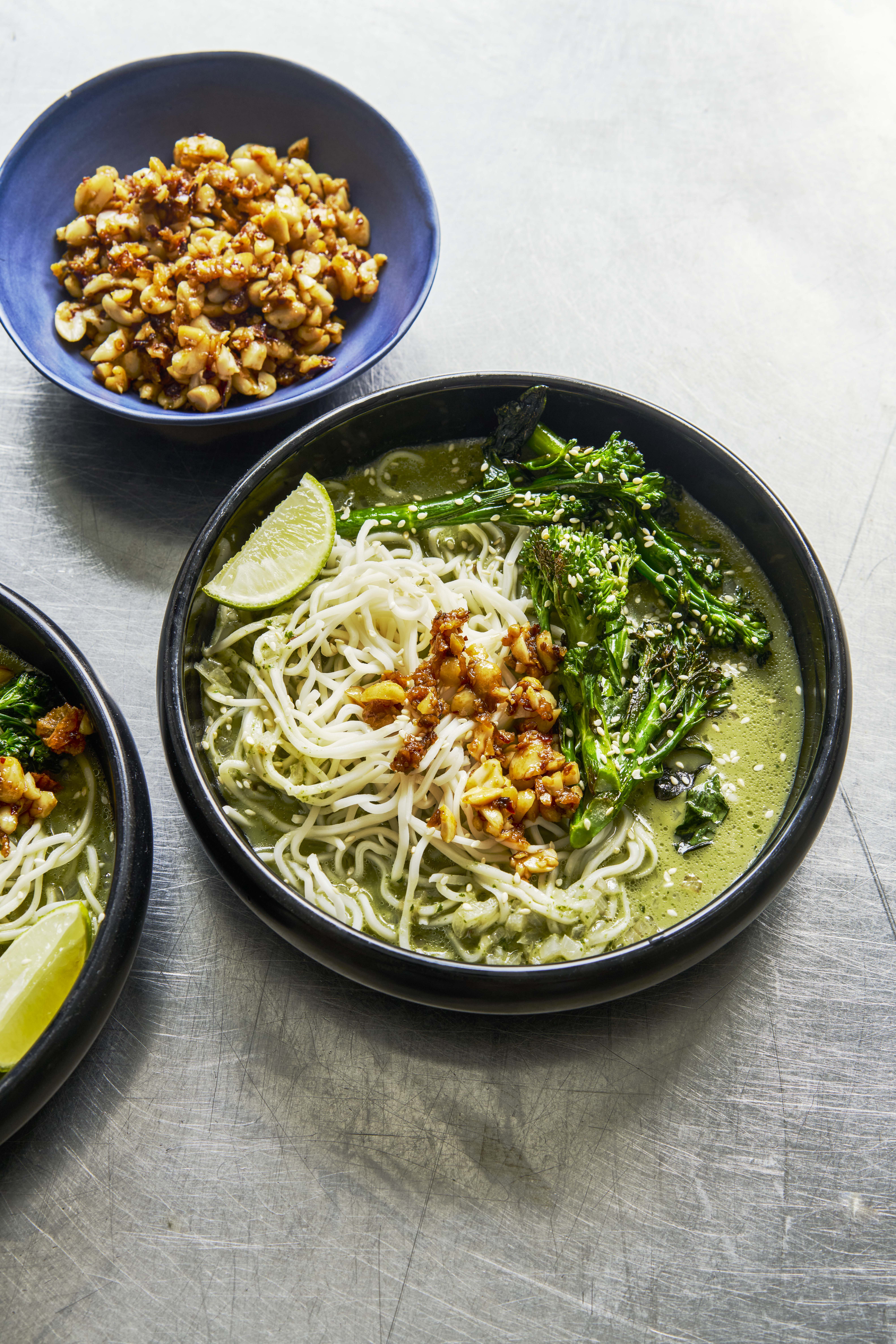 BOSH!’s coconut, basil & broccoli noodle broth