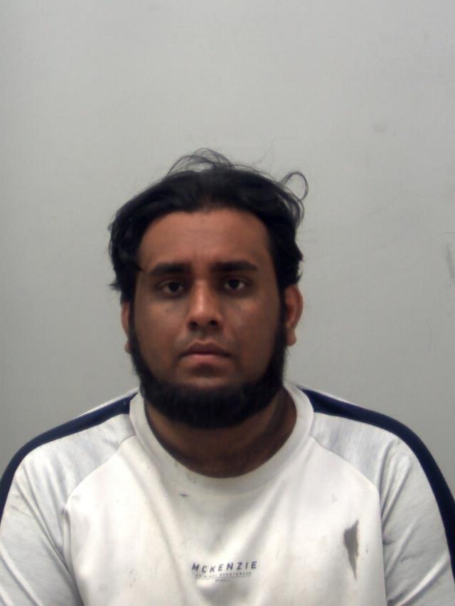 Oaveed Rahman, 26, who has been jailed for five years 