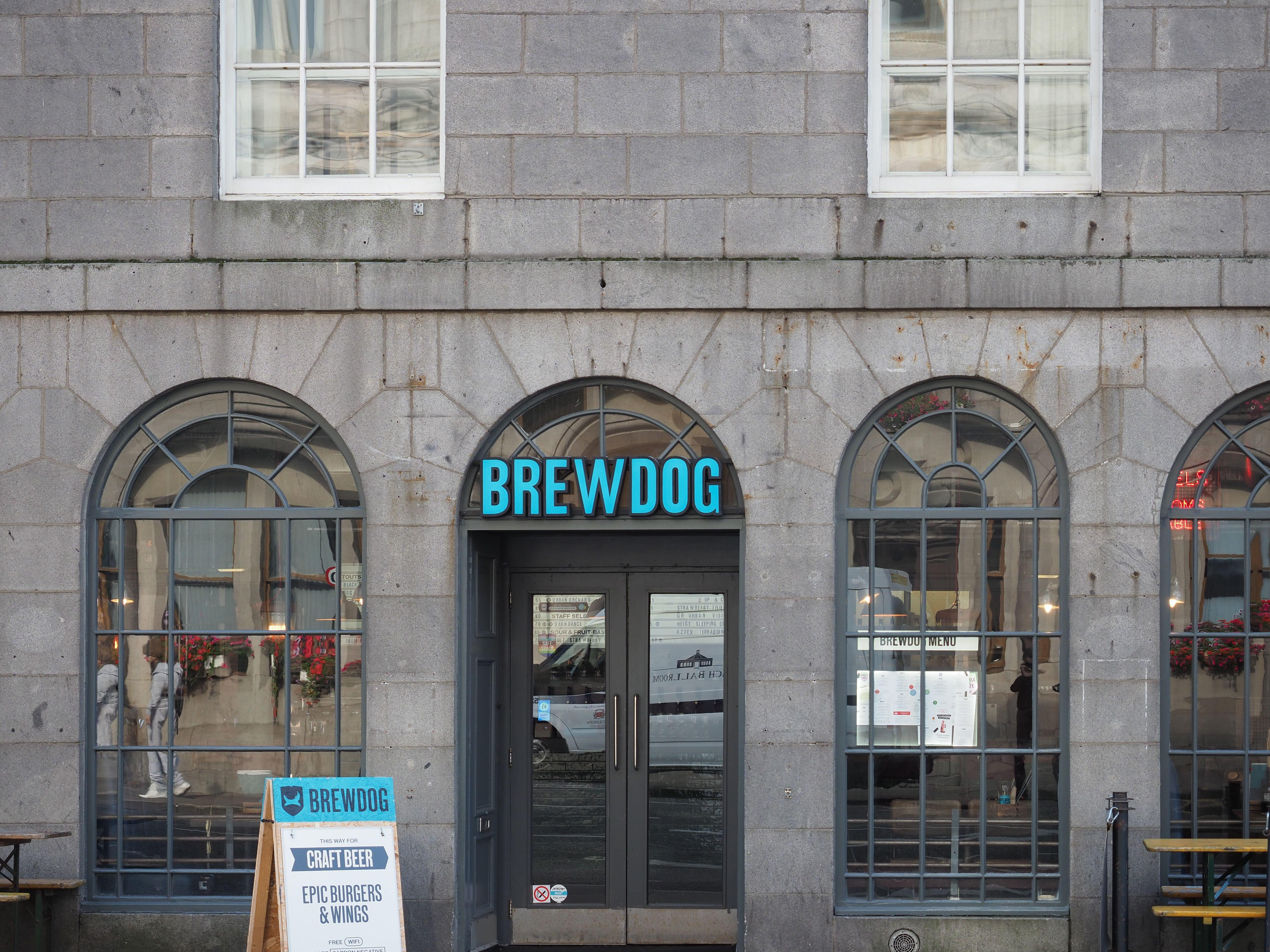 BrewDog pub in Aberdeen