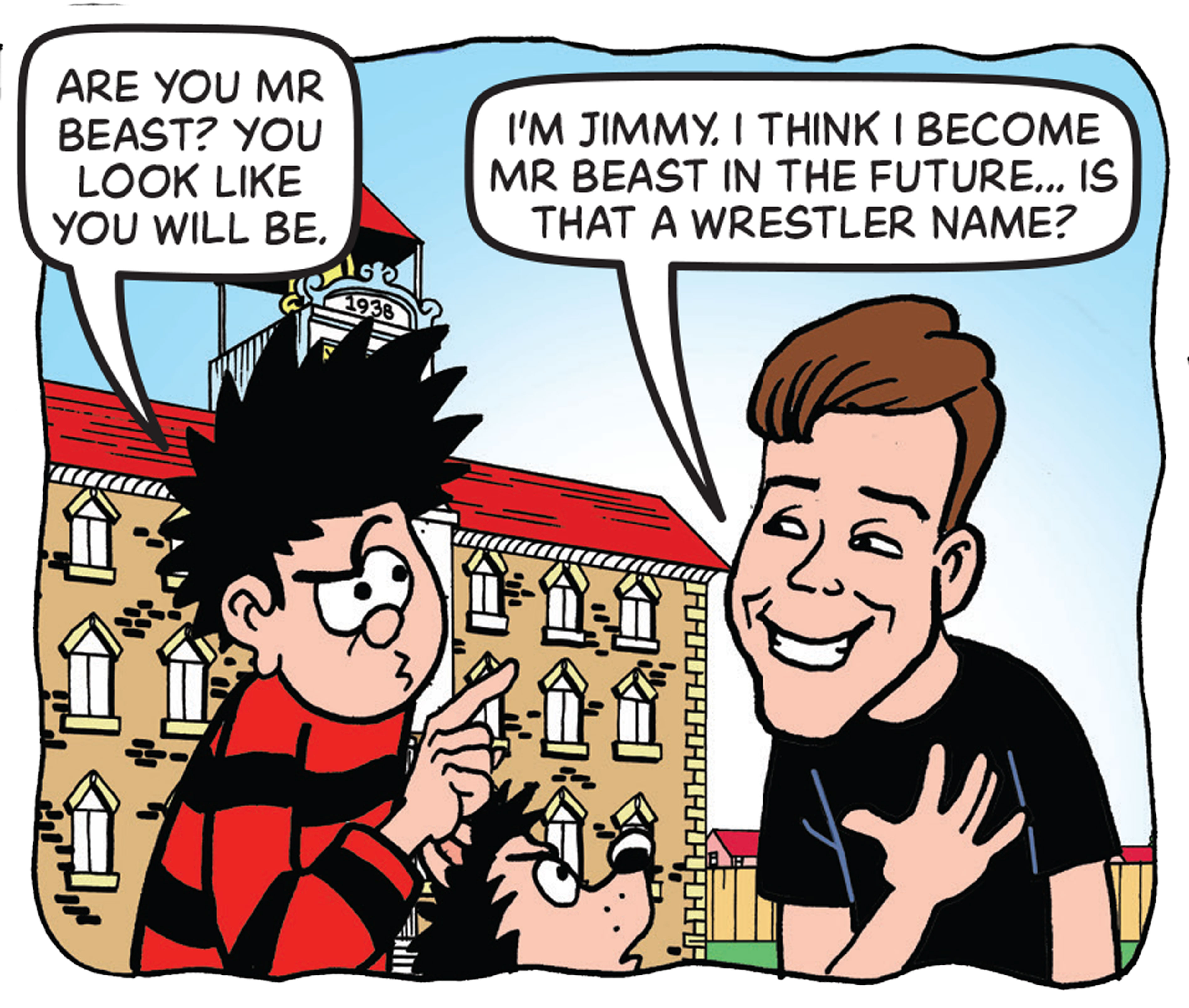 Social media star Mr Beast also appears in the special issue