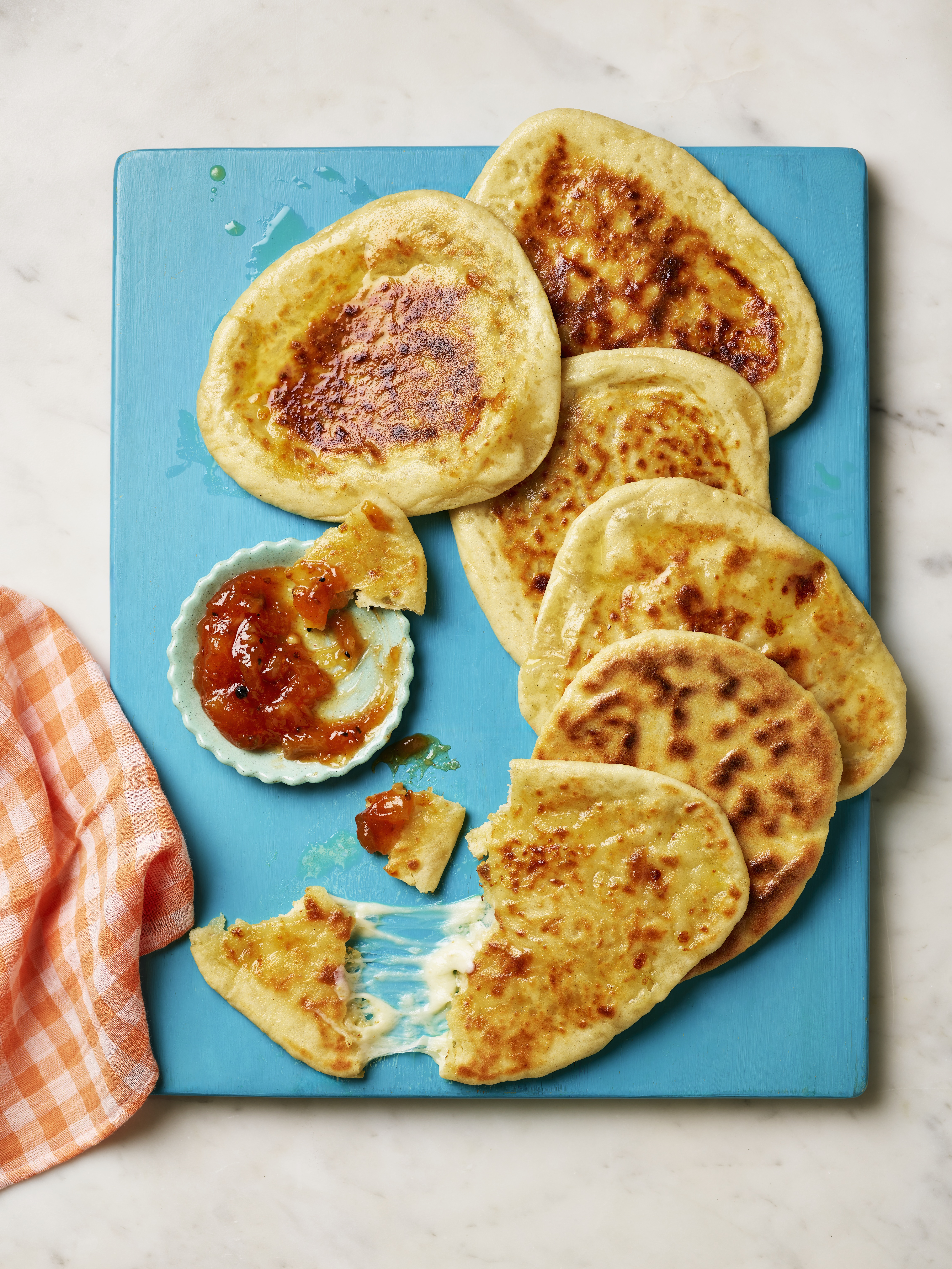 Shelina Permalloo's cheesy naan