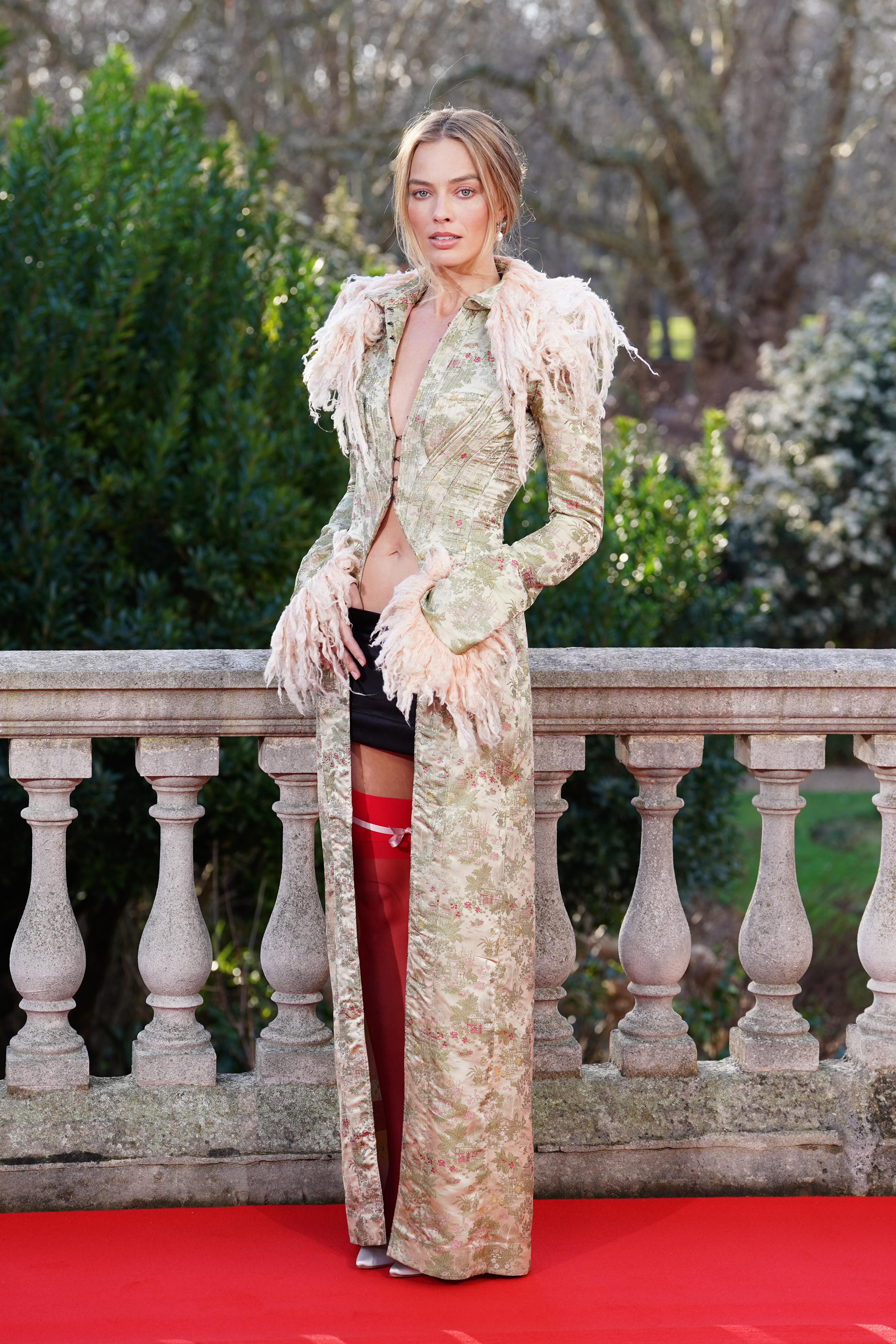 Margot Robbie attends a photocall for Wuthering Heights at St James's Place in London. Picture date: Wednesday February 4, 2026.