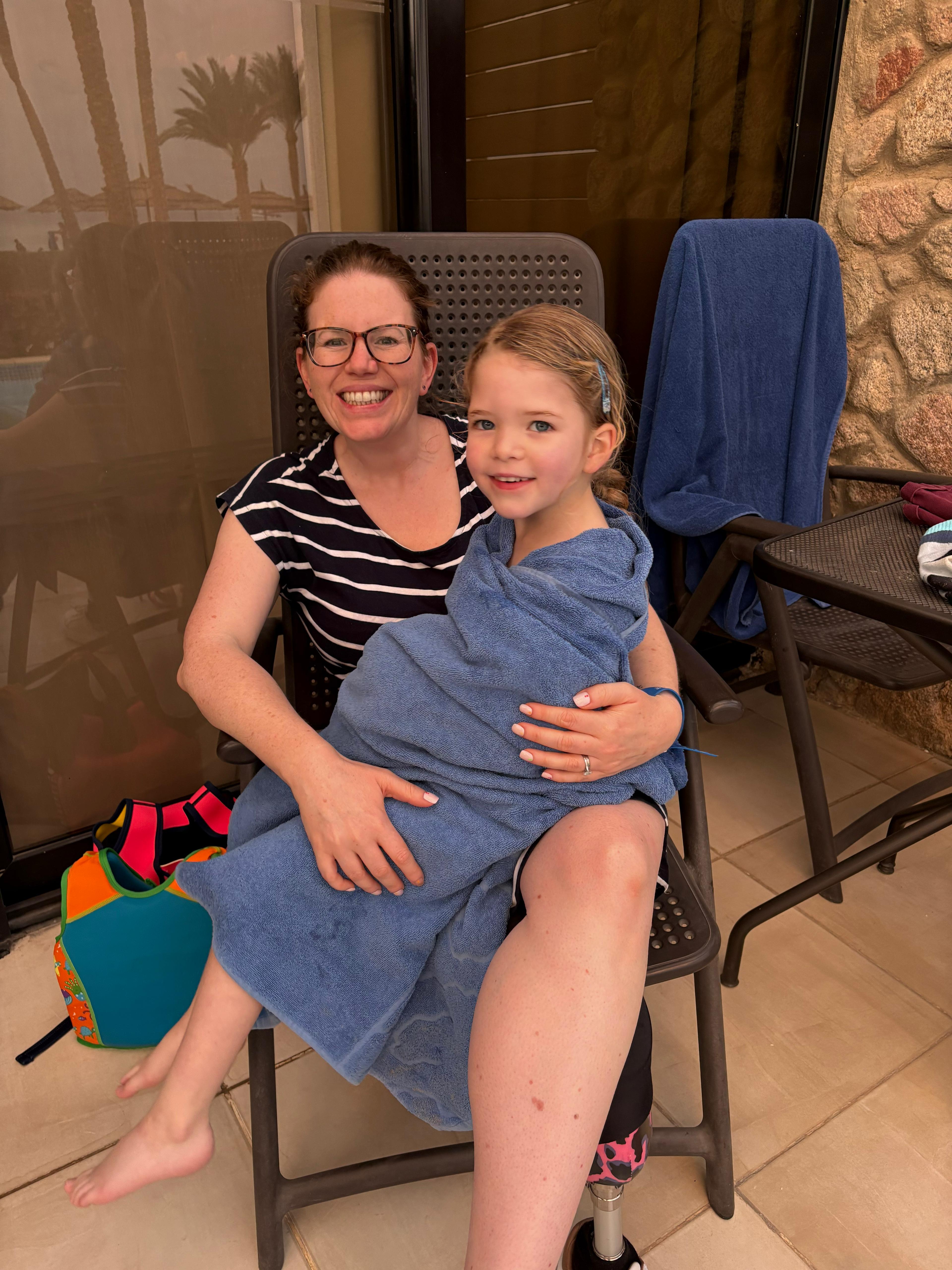 Christine Lote and her daughter Sophie