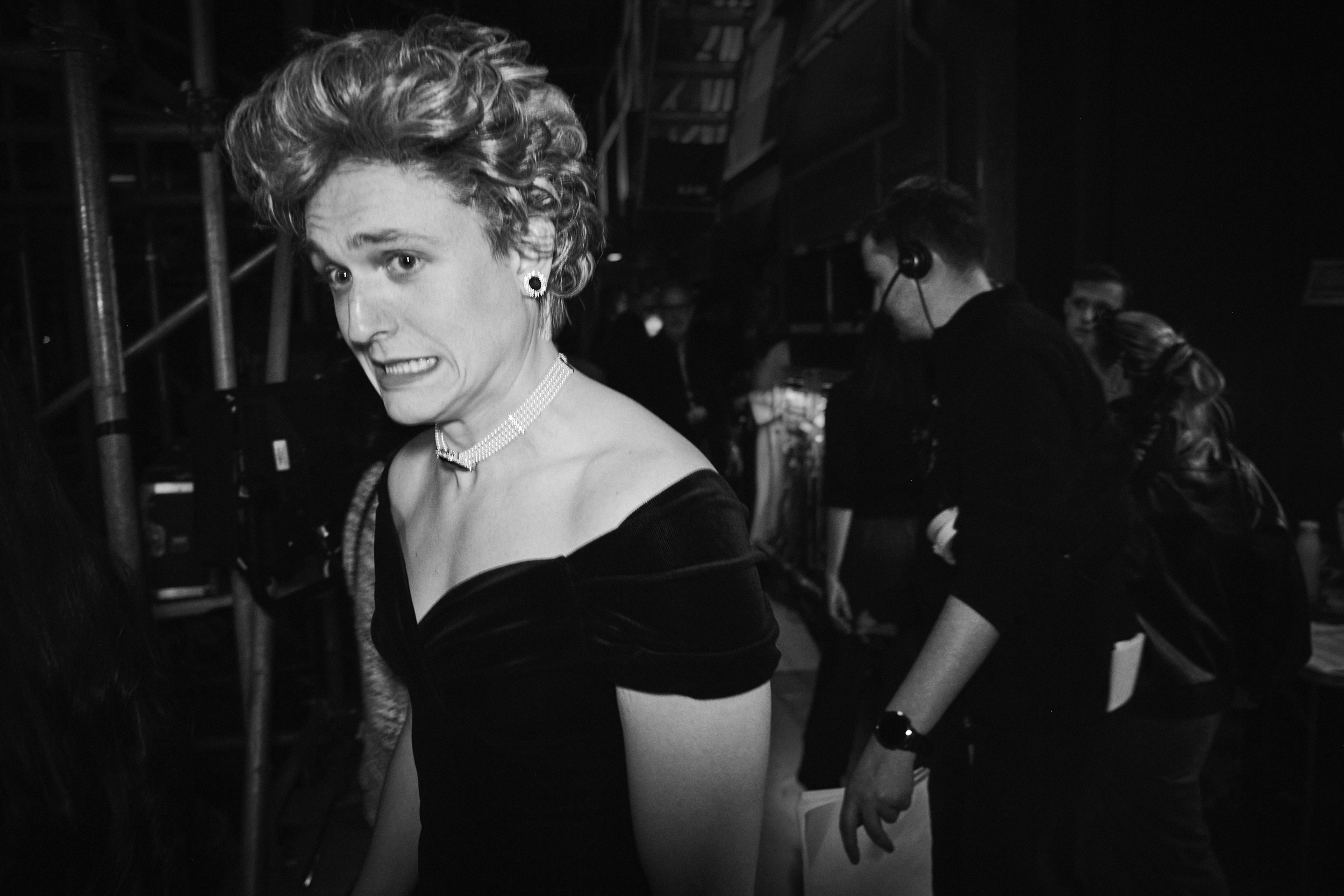 Comedian Jack Shep impersonated Diana