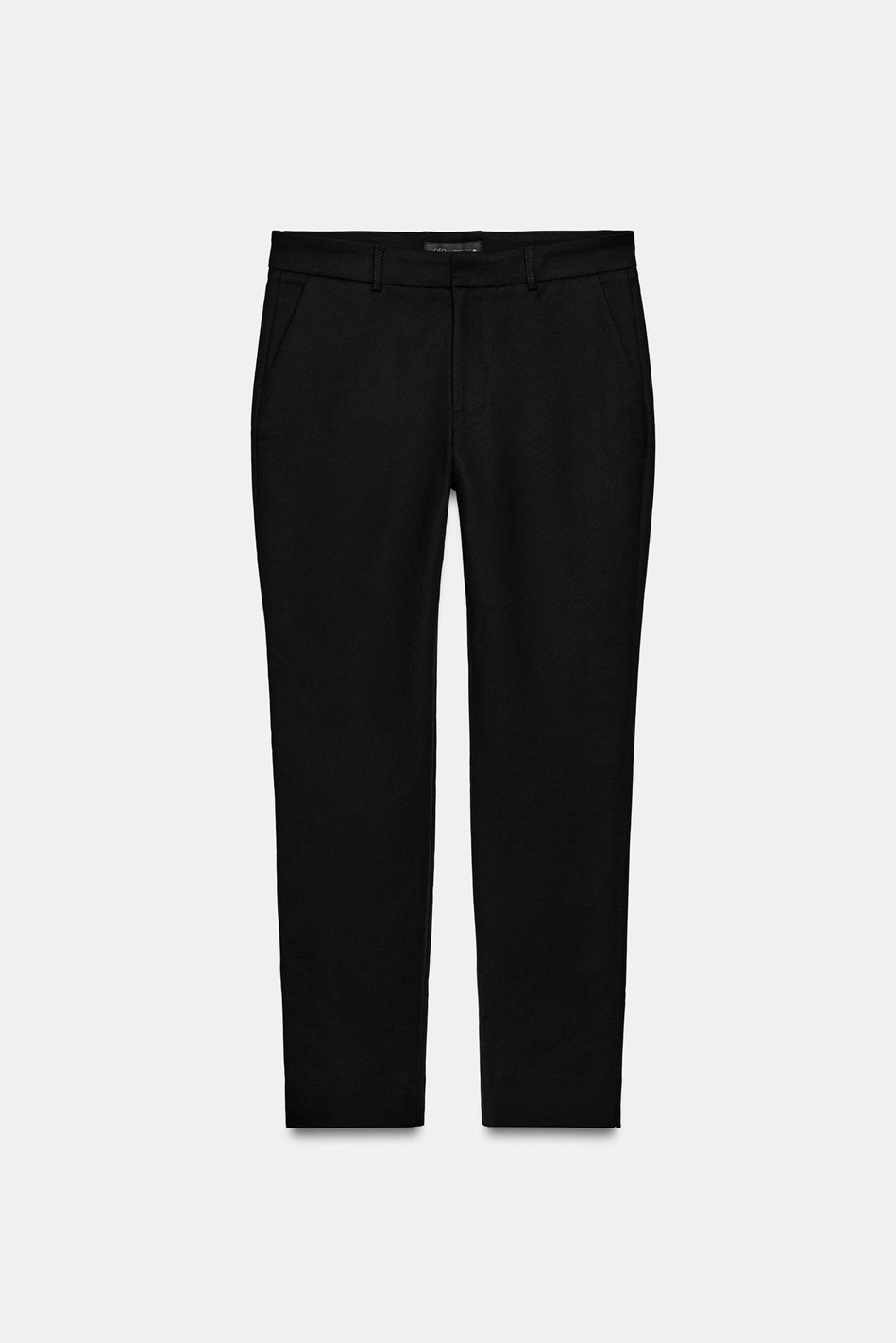 Capri cropped low-rise trousers