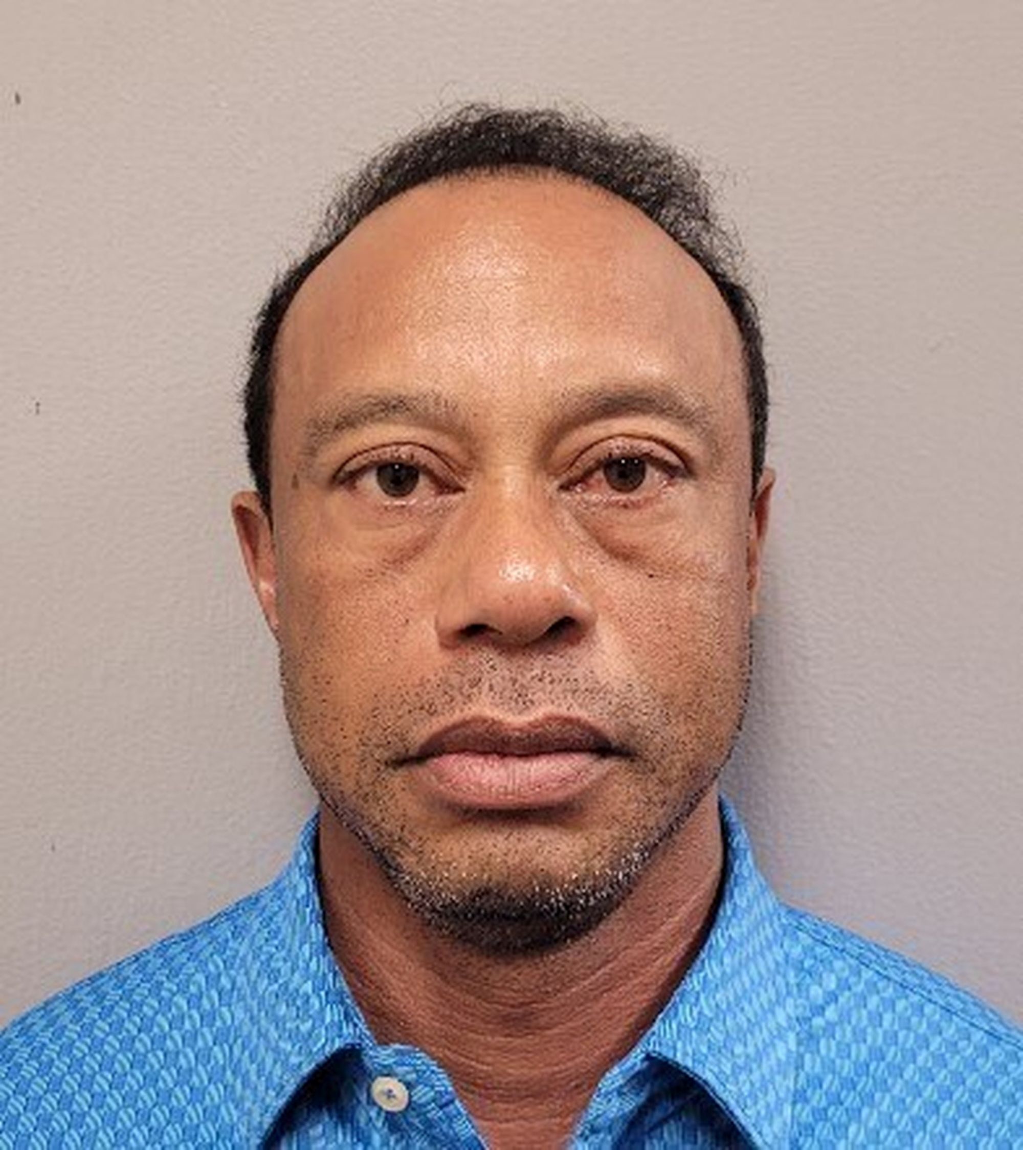 A handout photo provided by the Martin County Sheriff’s Office showing Tiger Woods (Martin County Sheriff’s Office via AP)