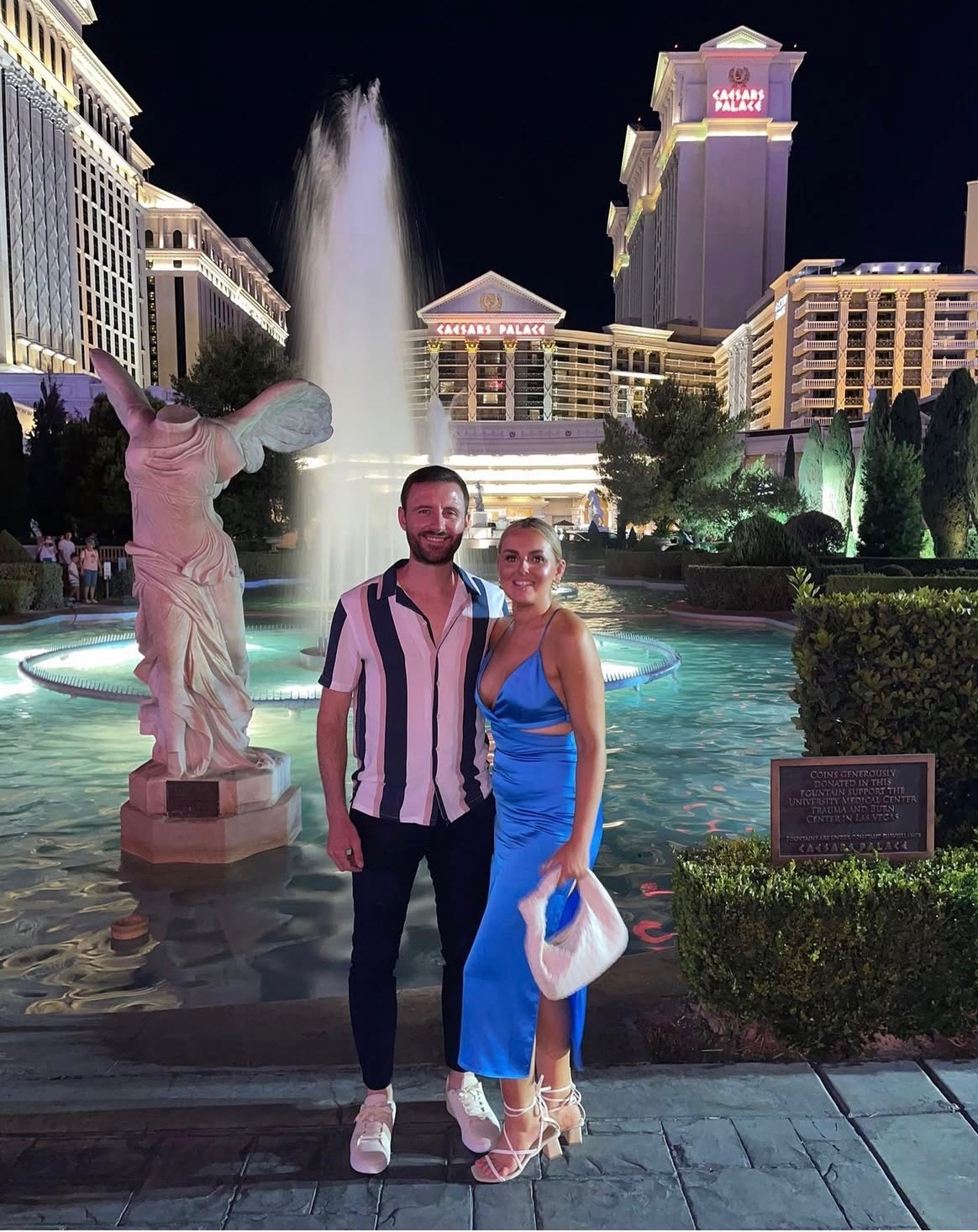 The couple in Las Vegas in 2022