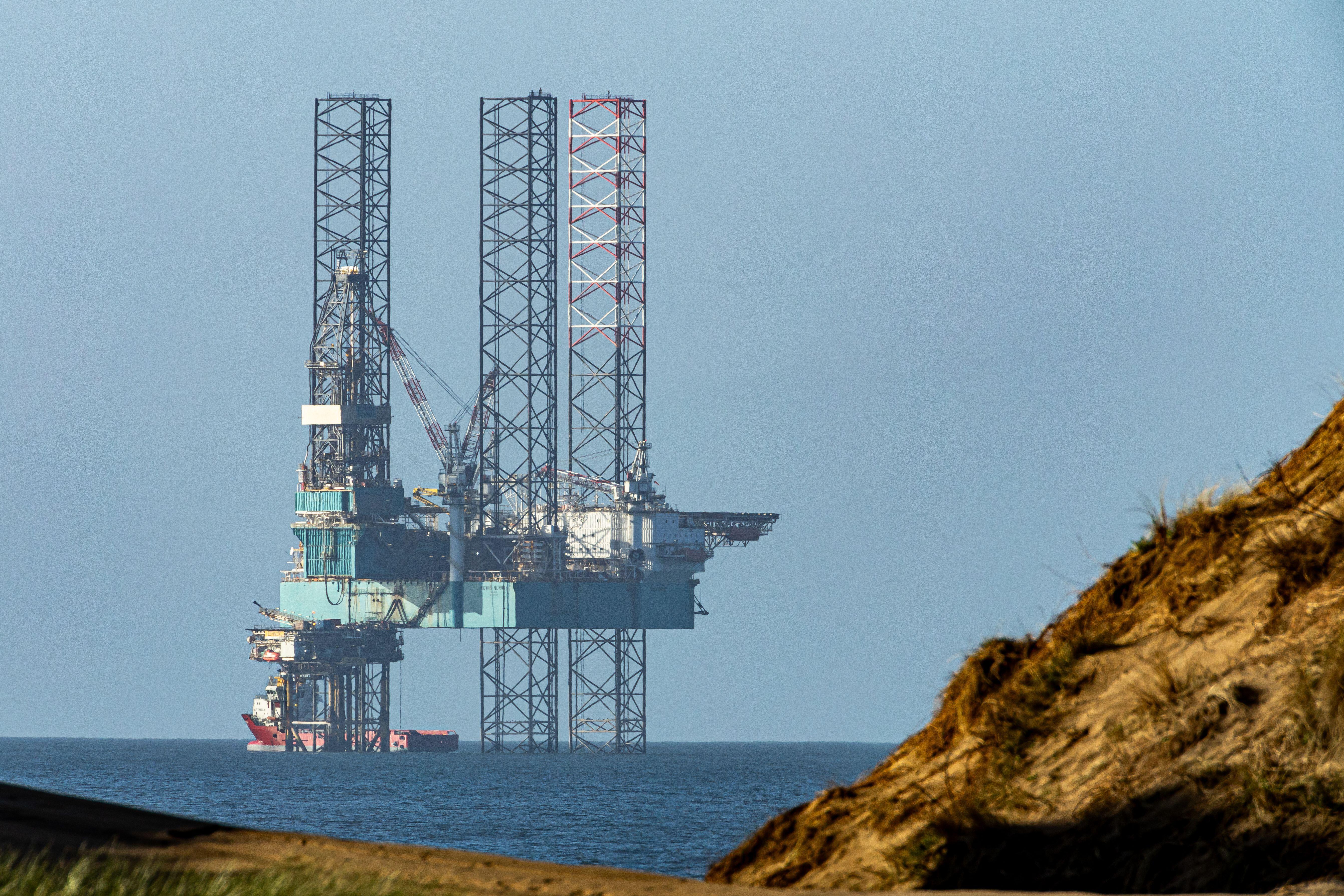 Valaris Norway rig at sea