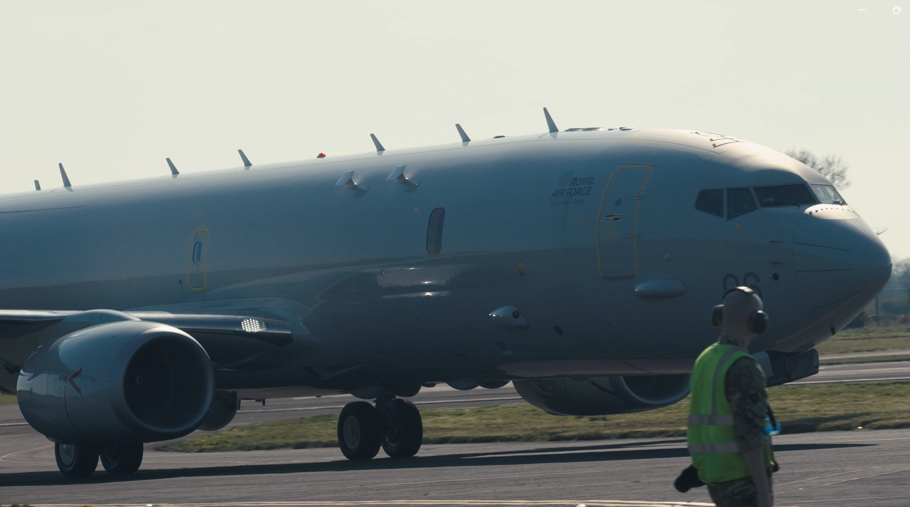 The RAF's P-8 Poseidon