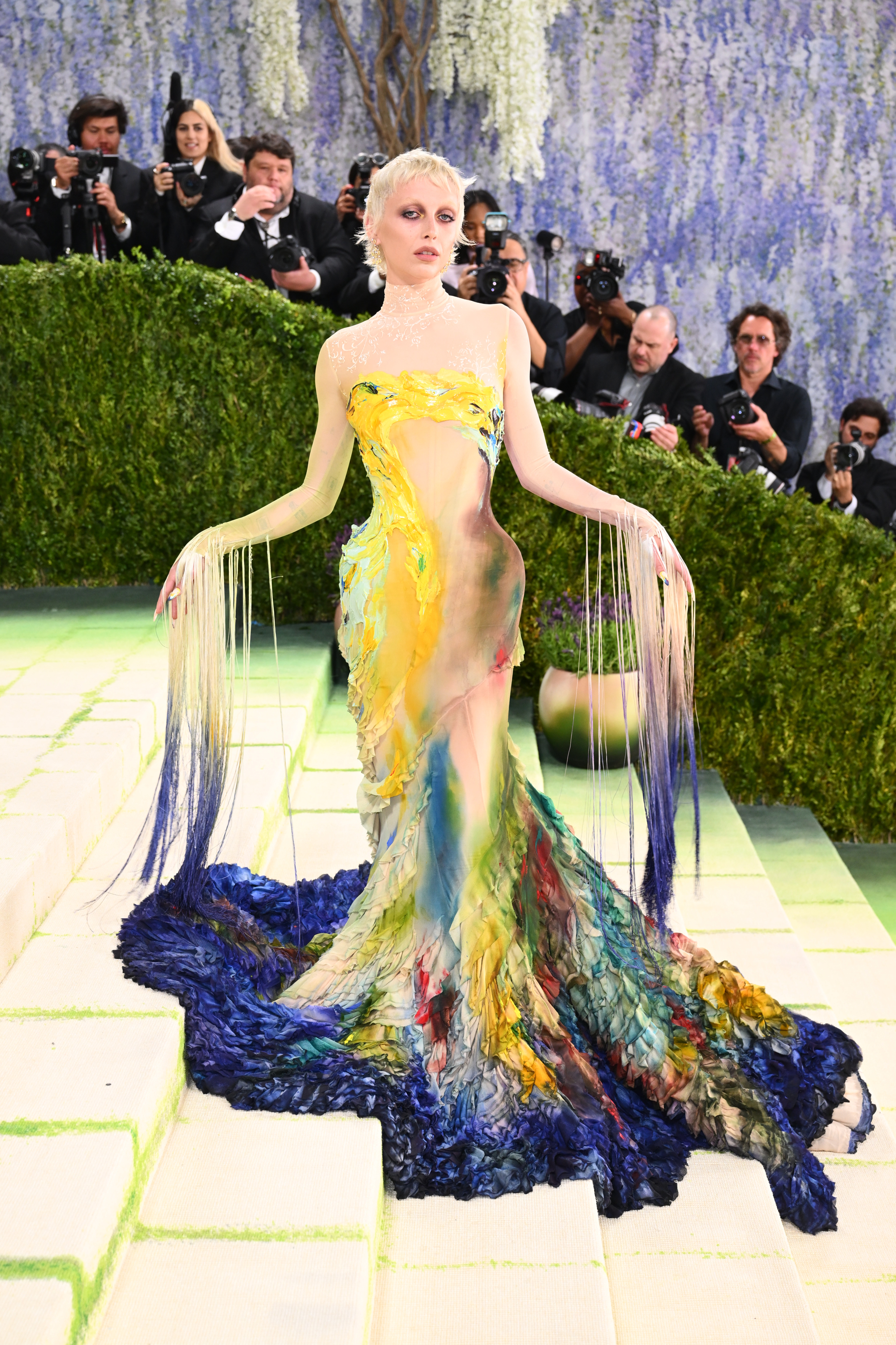 Emma Chamberlain attending the Metropolitan Museum of Art Costume Institute Benefit Gala 2026 in New York