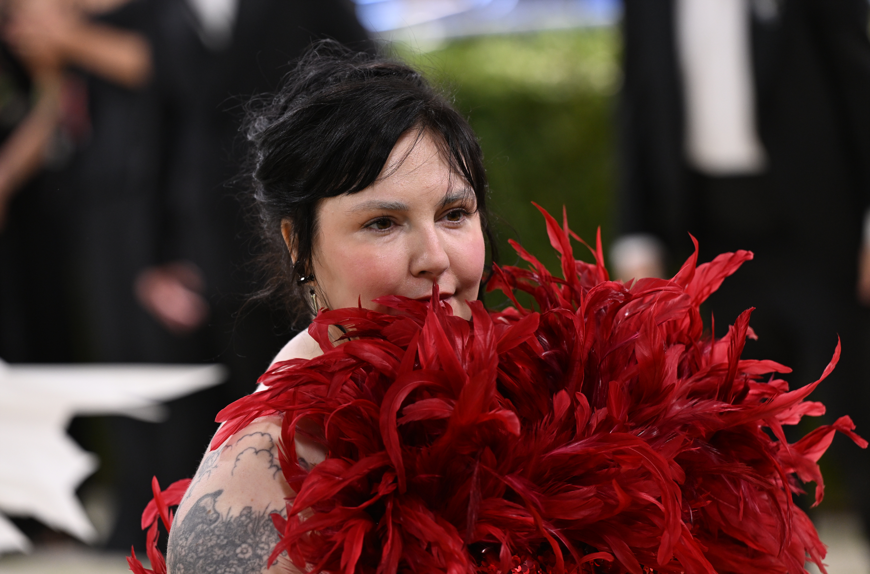 Lena Dunham attending the Metropolitan Museum of Art Costume Institute Benefit Gala 2026 in New York, USA. Picture date: Monday May 4, 2026.