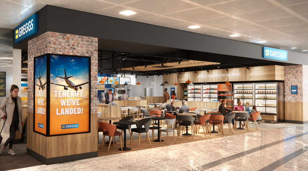 Greggs at Tenerife South airport