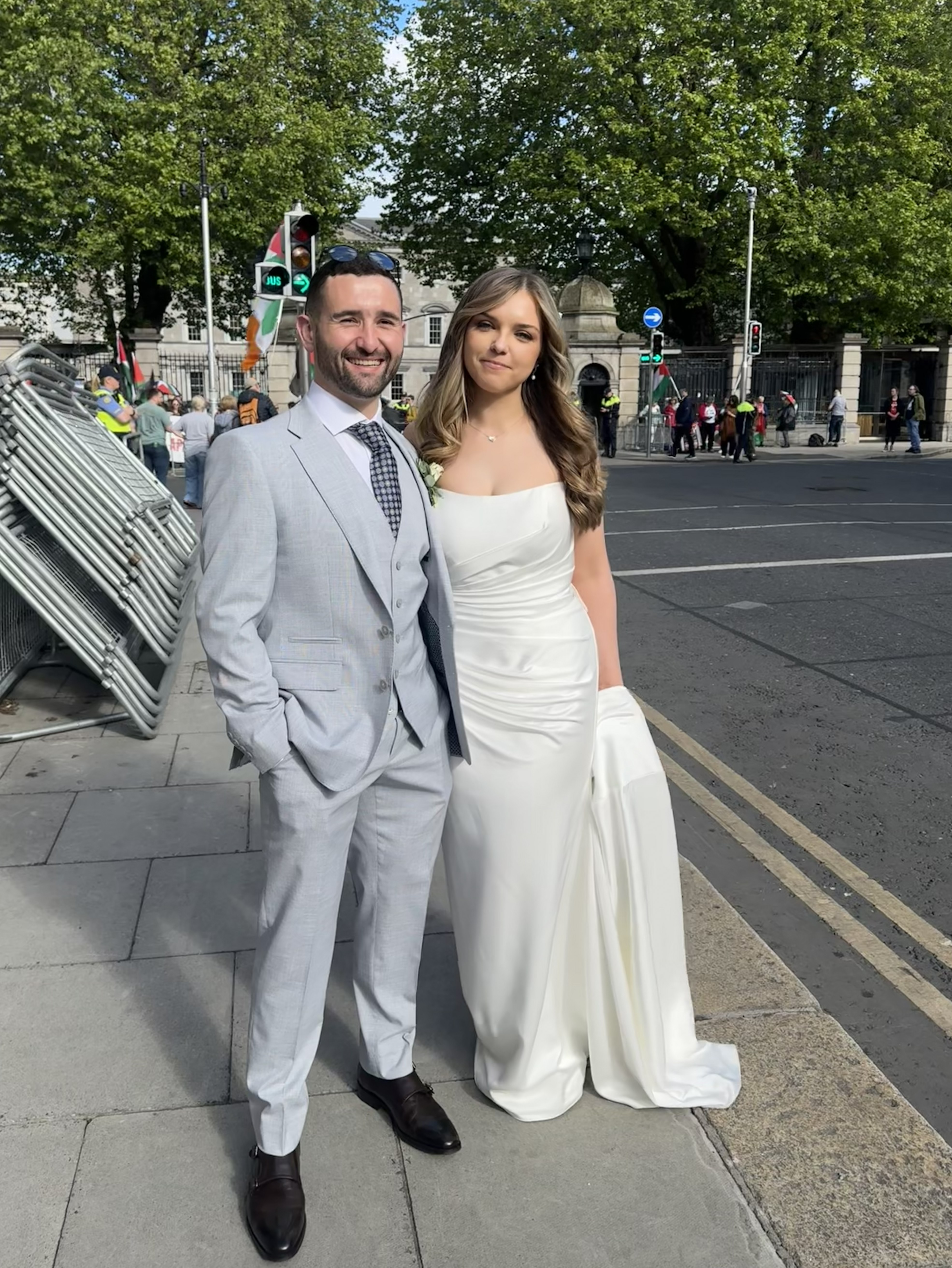 Ellen Malone and Roberto Macari 