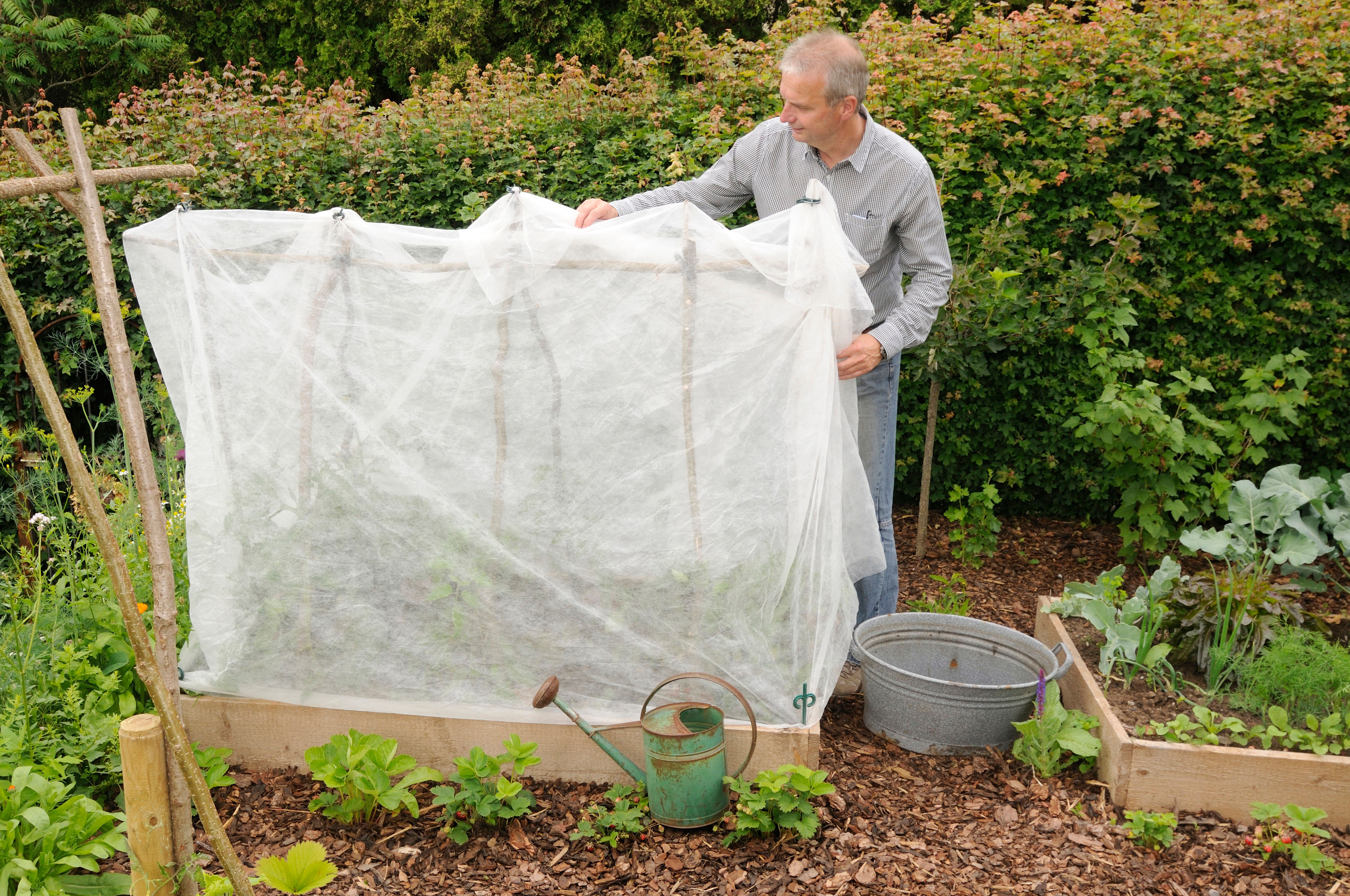 Horticultural fleece (Alamy/PA)