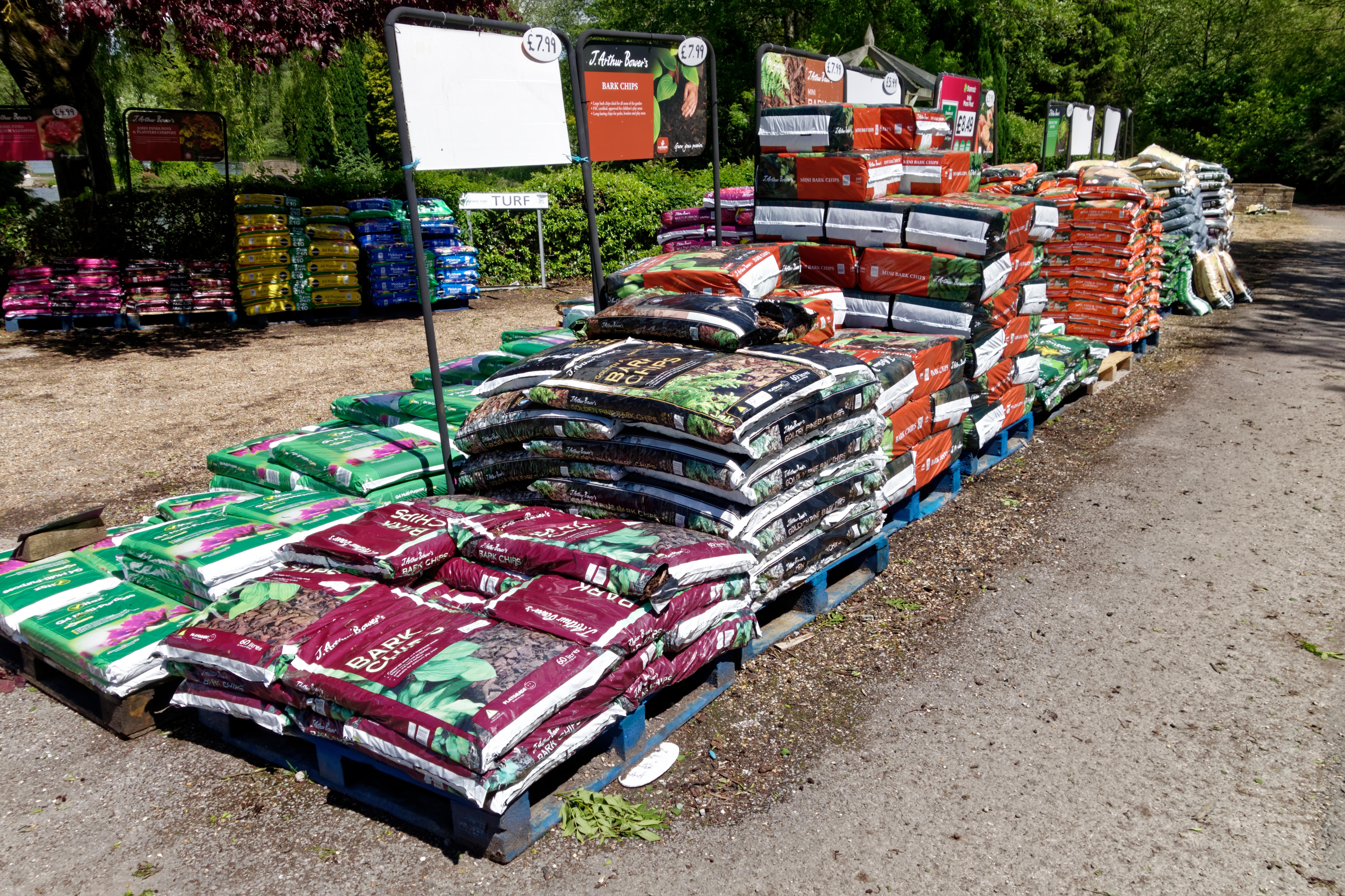 Bags of compost (Alamy/PA)
